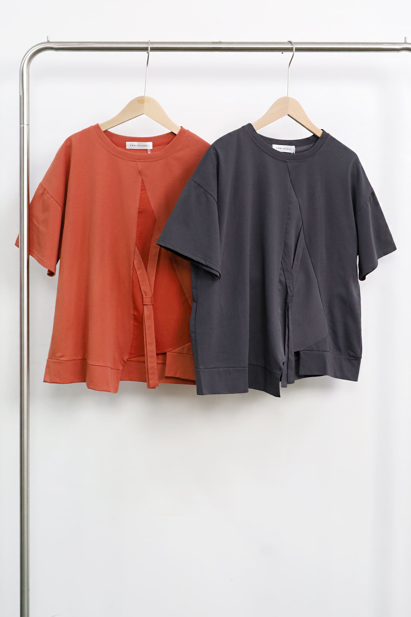 Easy by TE - Adrina Top in Grey