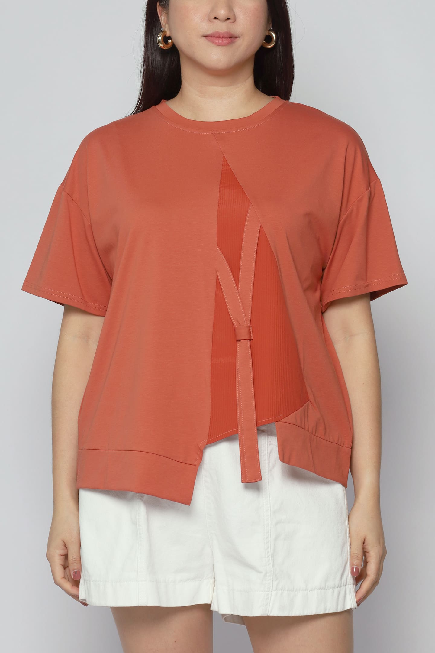 Backorders Easy by TE - Adrina Top in Orange