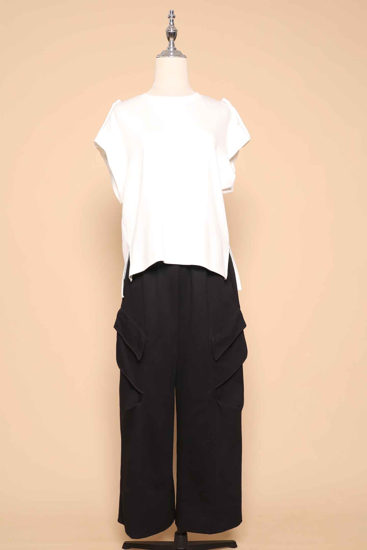 PO - Aero Cargo Pants in Black