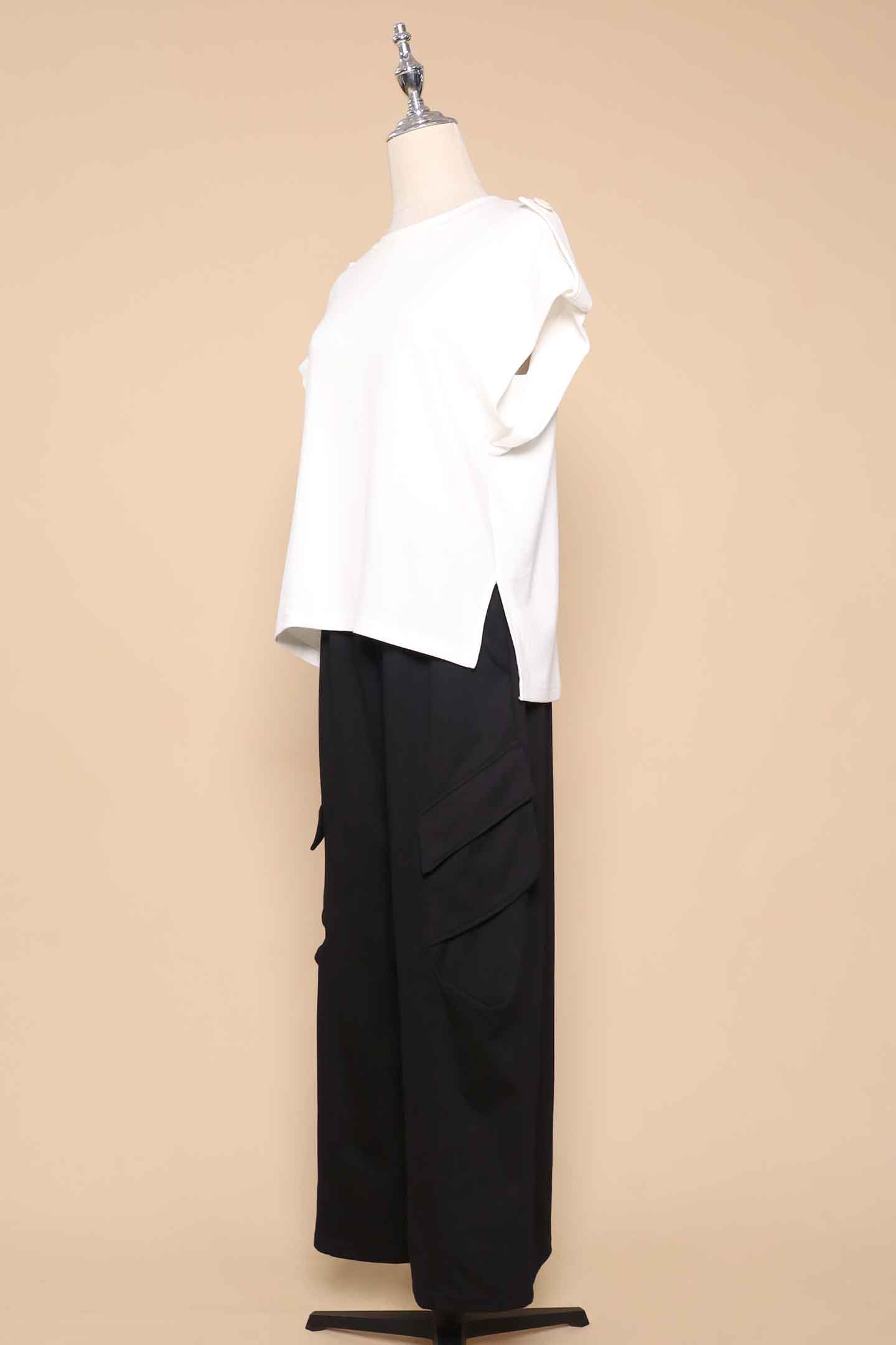 PO - Aero Cargo Pants in Black