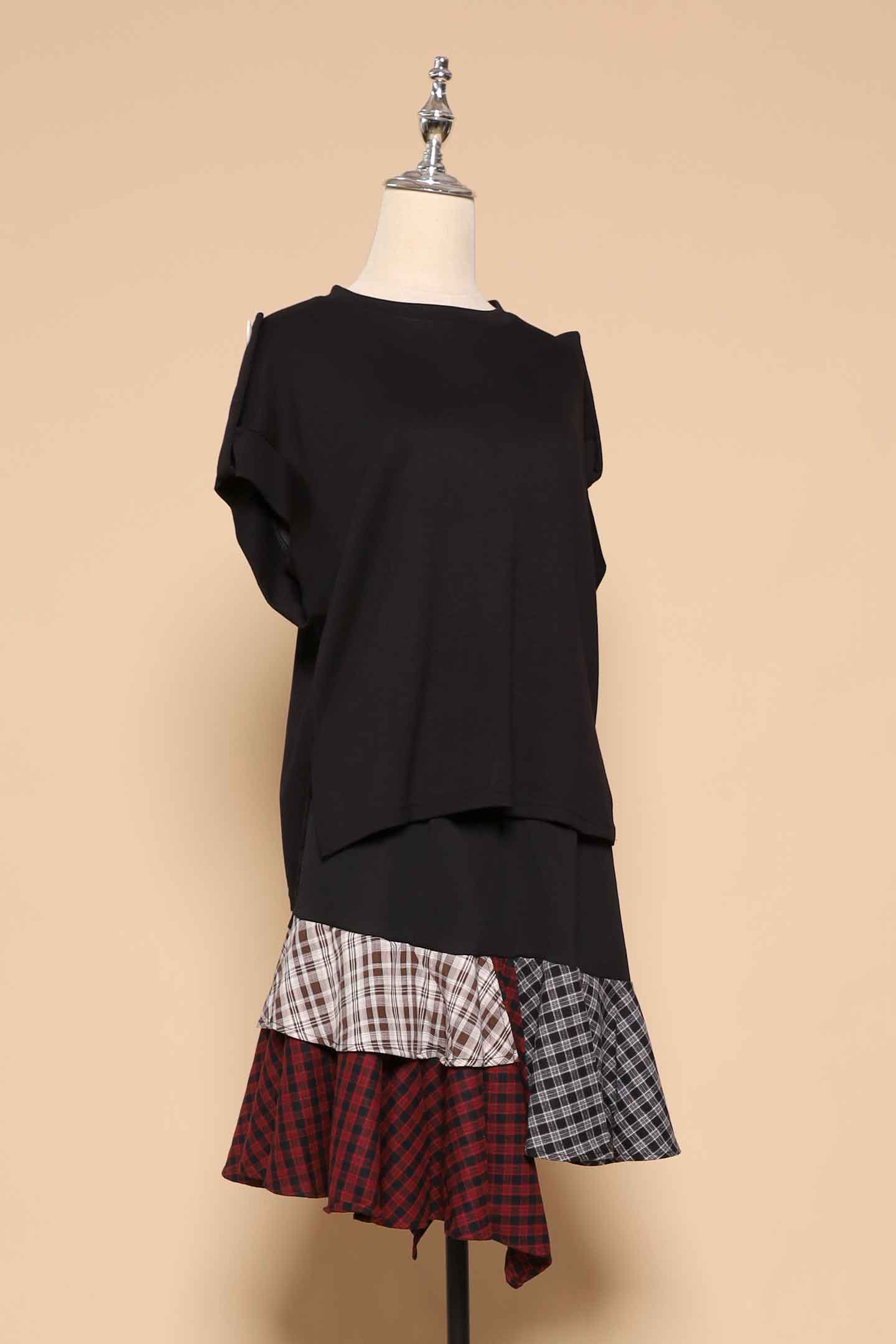 PO - Aira Skirt in Checks