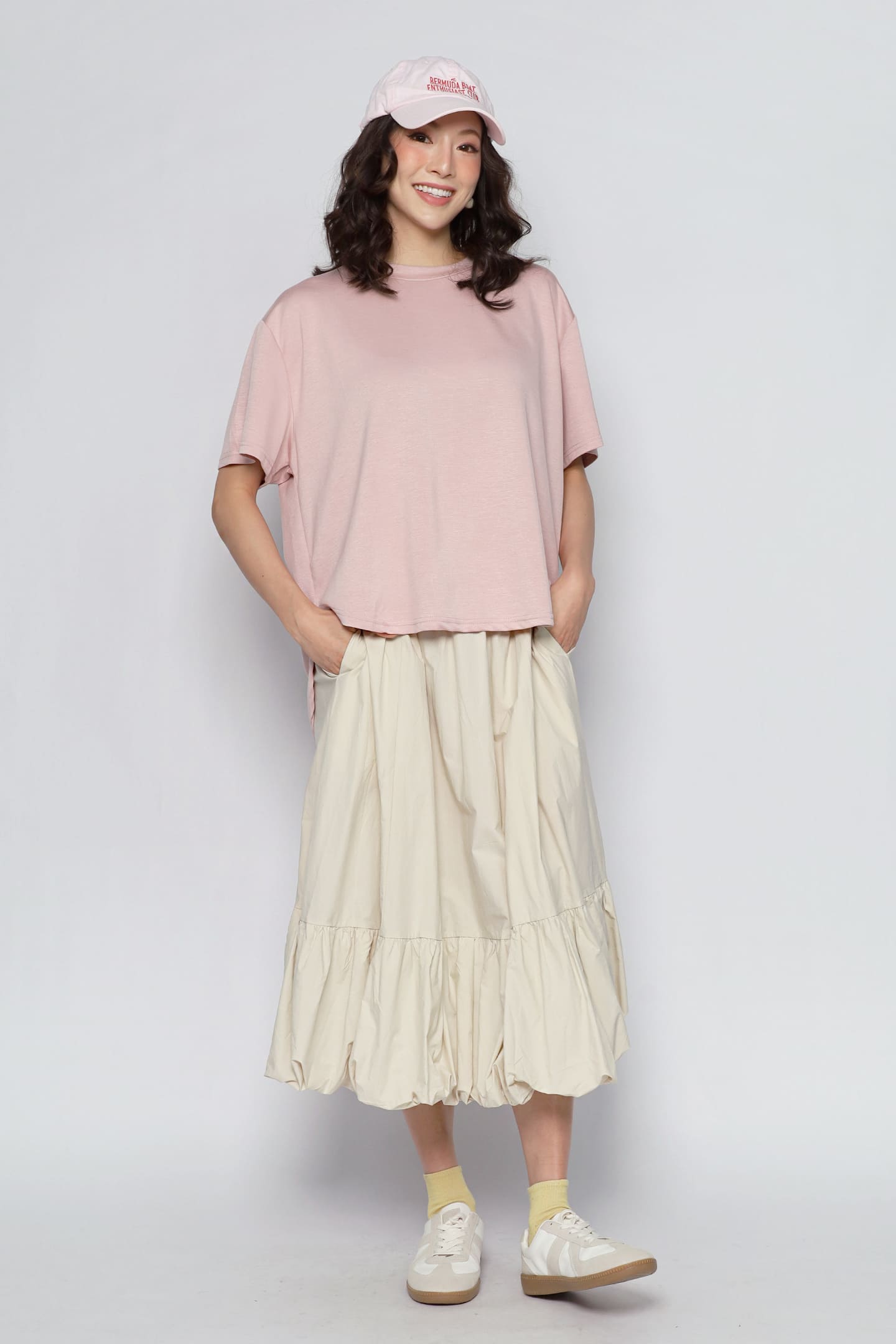 JOY - Airy Top in Pink