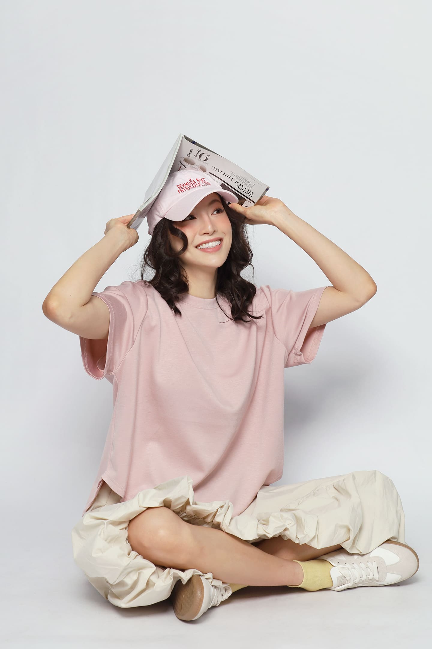 JOY - Airy Top in Pink