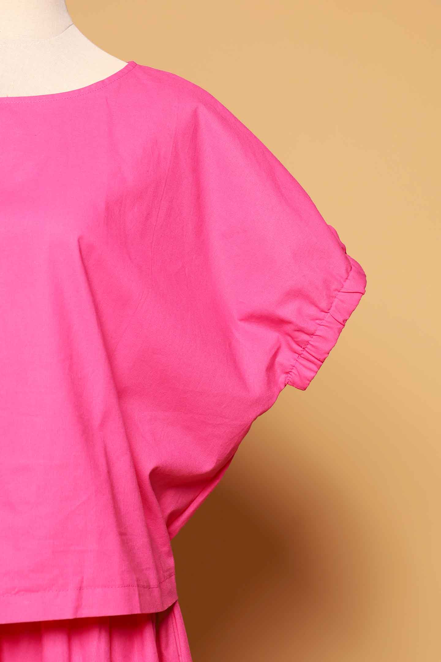 PO - Akemi 2 in 1 Top and Culottes Set in Pink