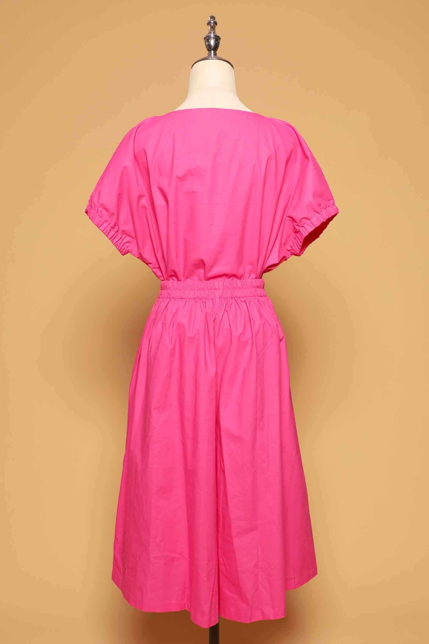 PO - Akemi 2 in 1 Top and Culottes Set in Pink
