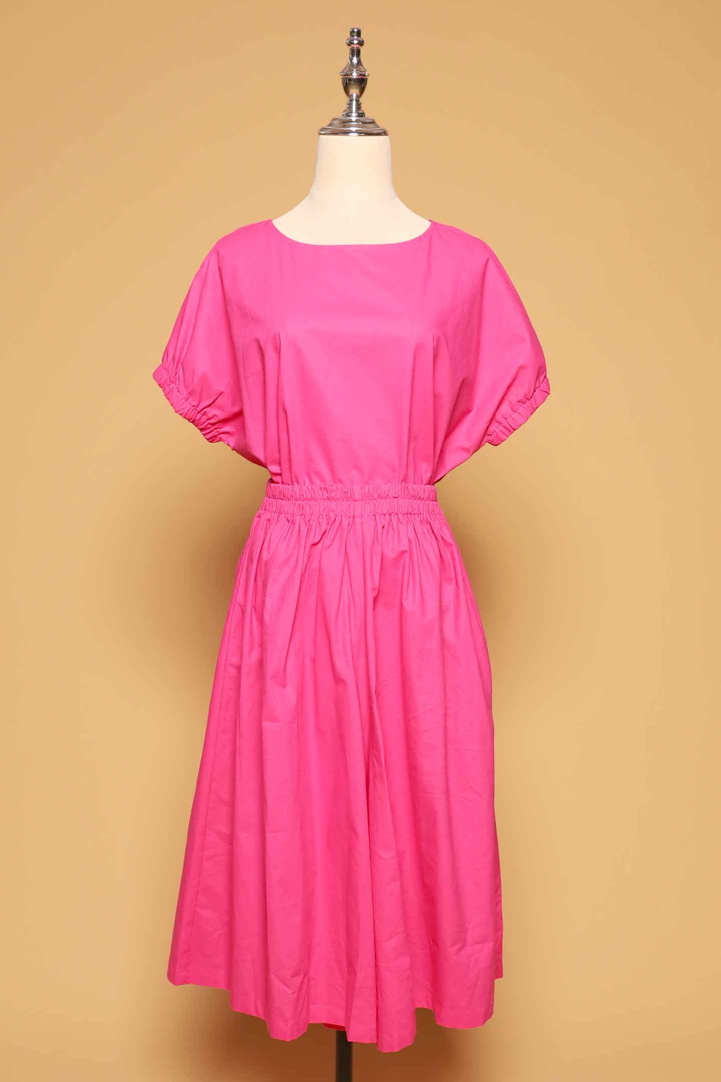 PO - Akemi 2 in 1 Top and Culottes Set in Pink