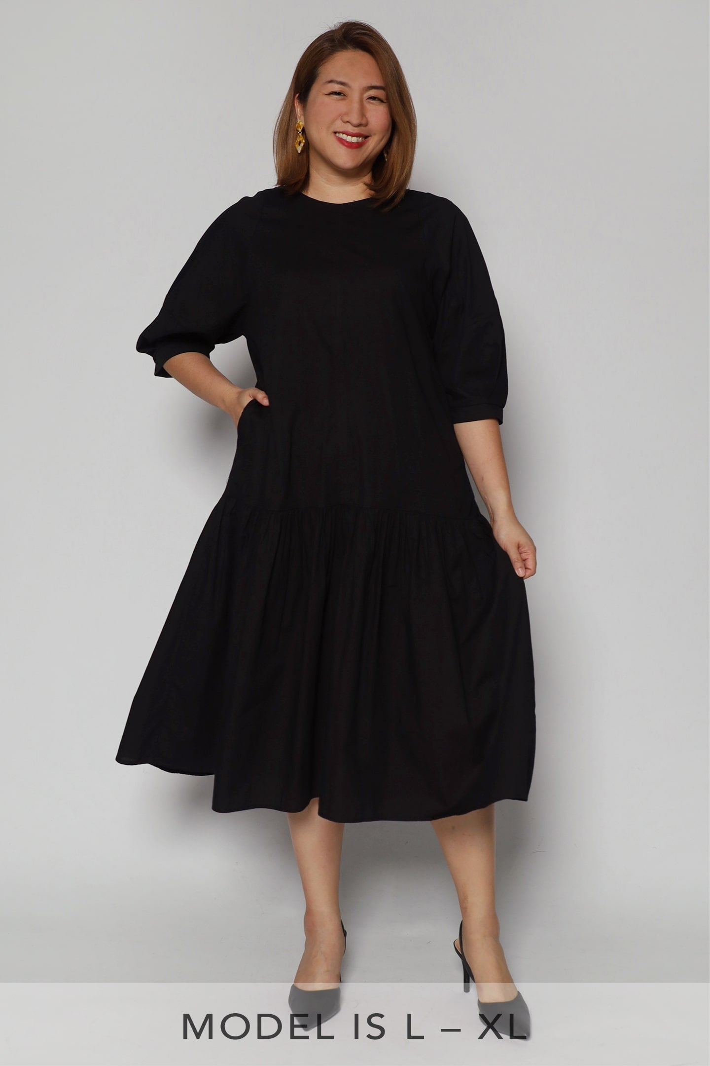 Alexia Dress in Black