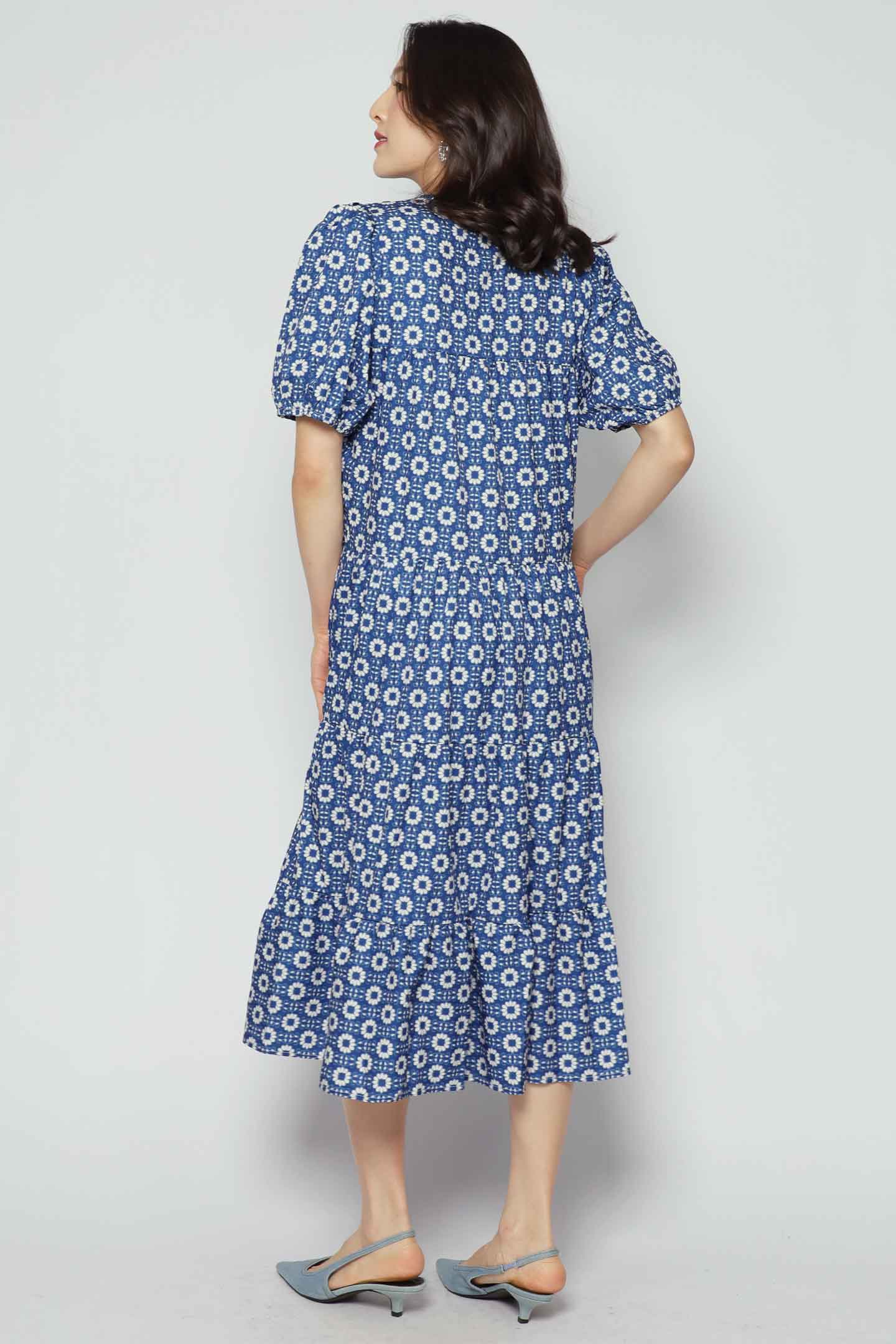 Alina Dress in Sunflower Paradise