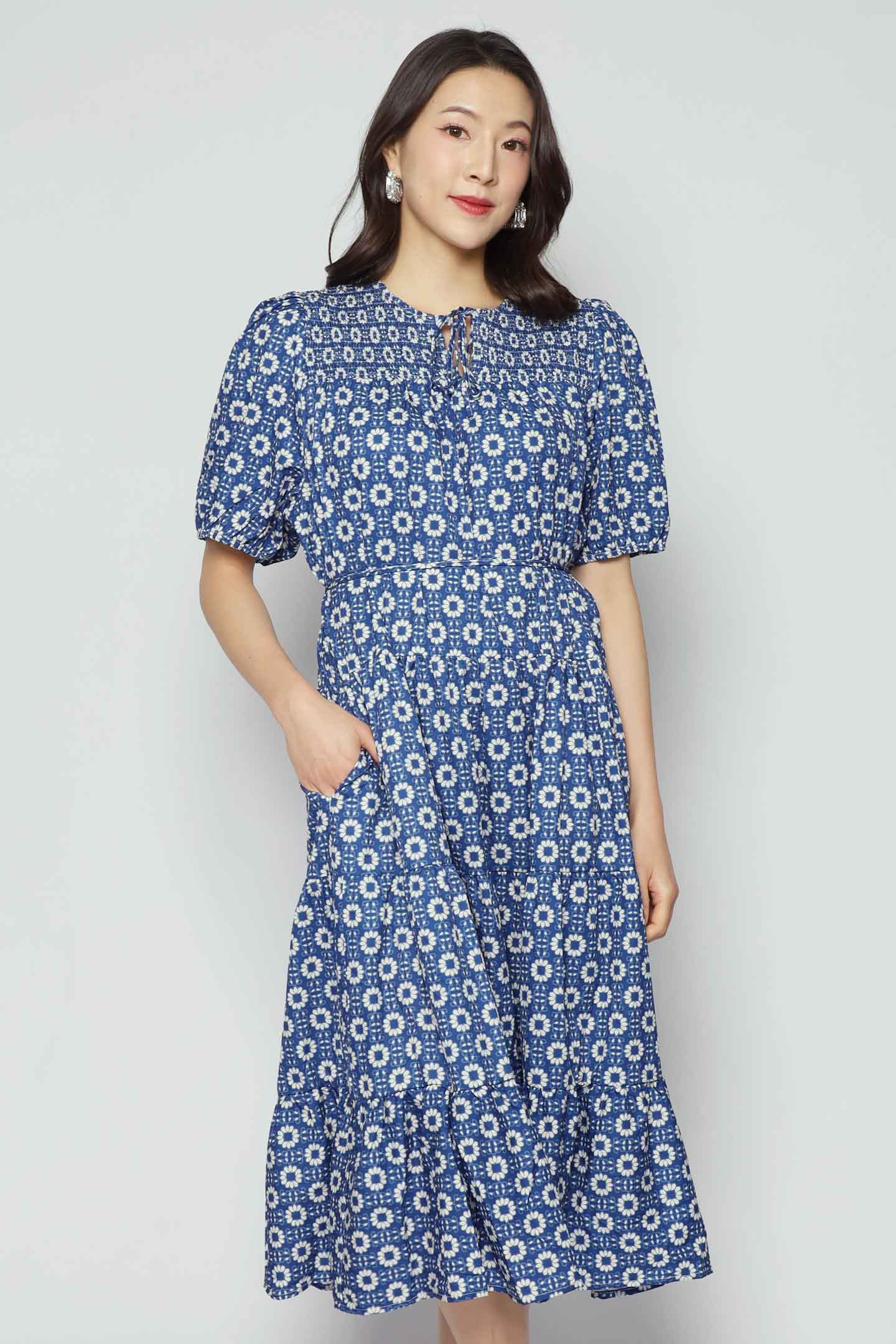 Alina Dress in Sunflower Paradise