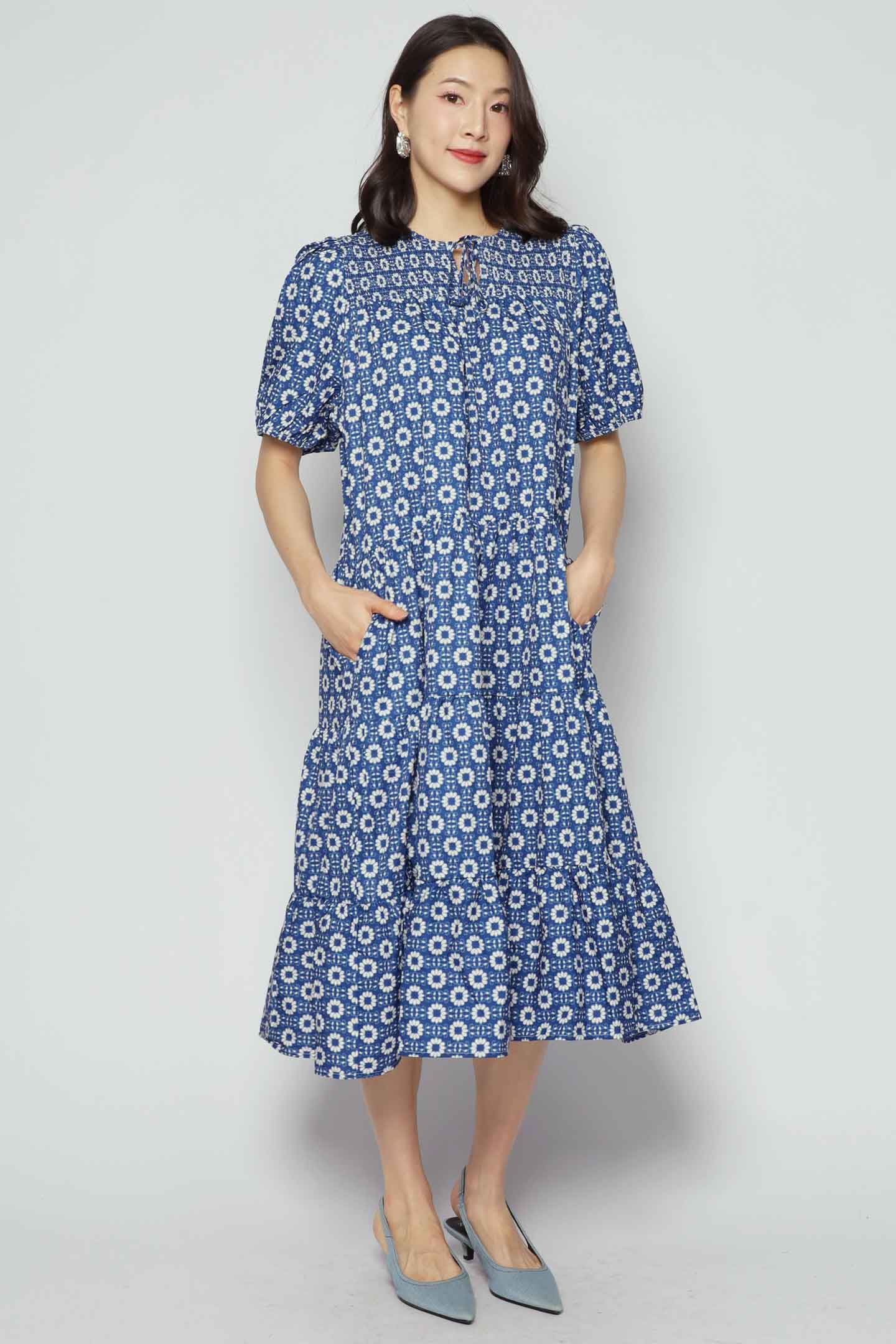 Alina Dress in Sunflower Paradise