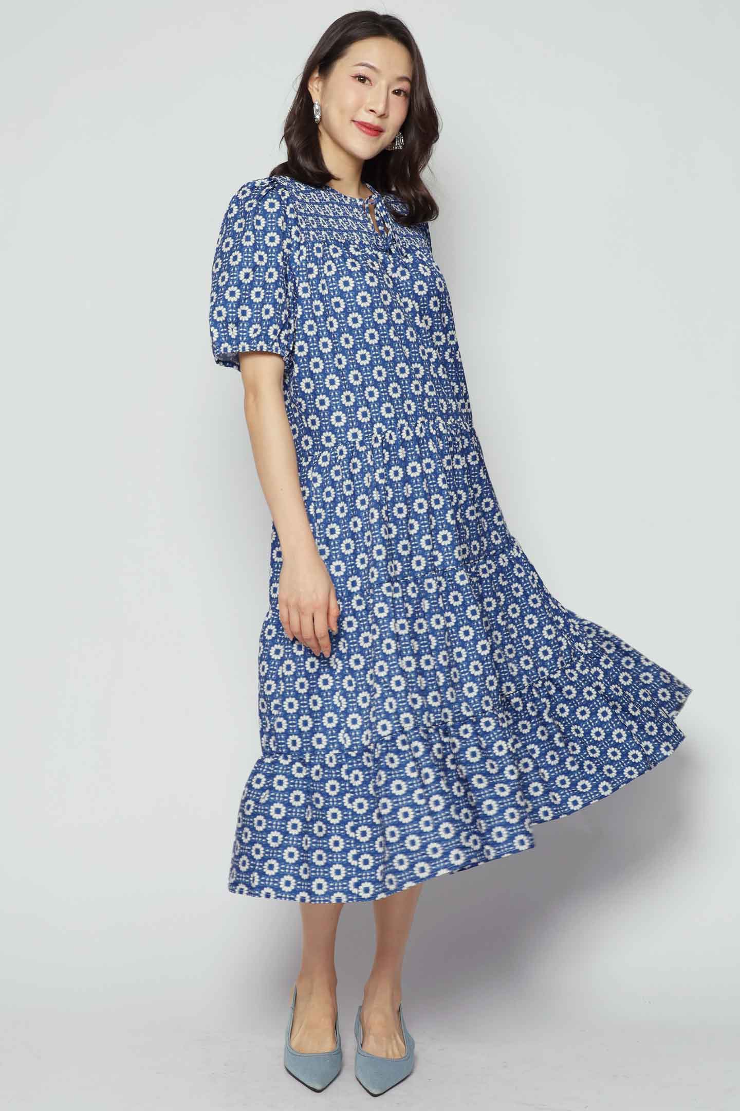 Alina Dress in Sunflower Paradise