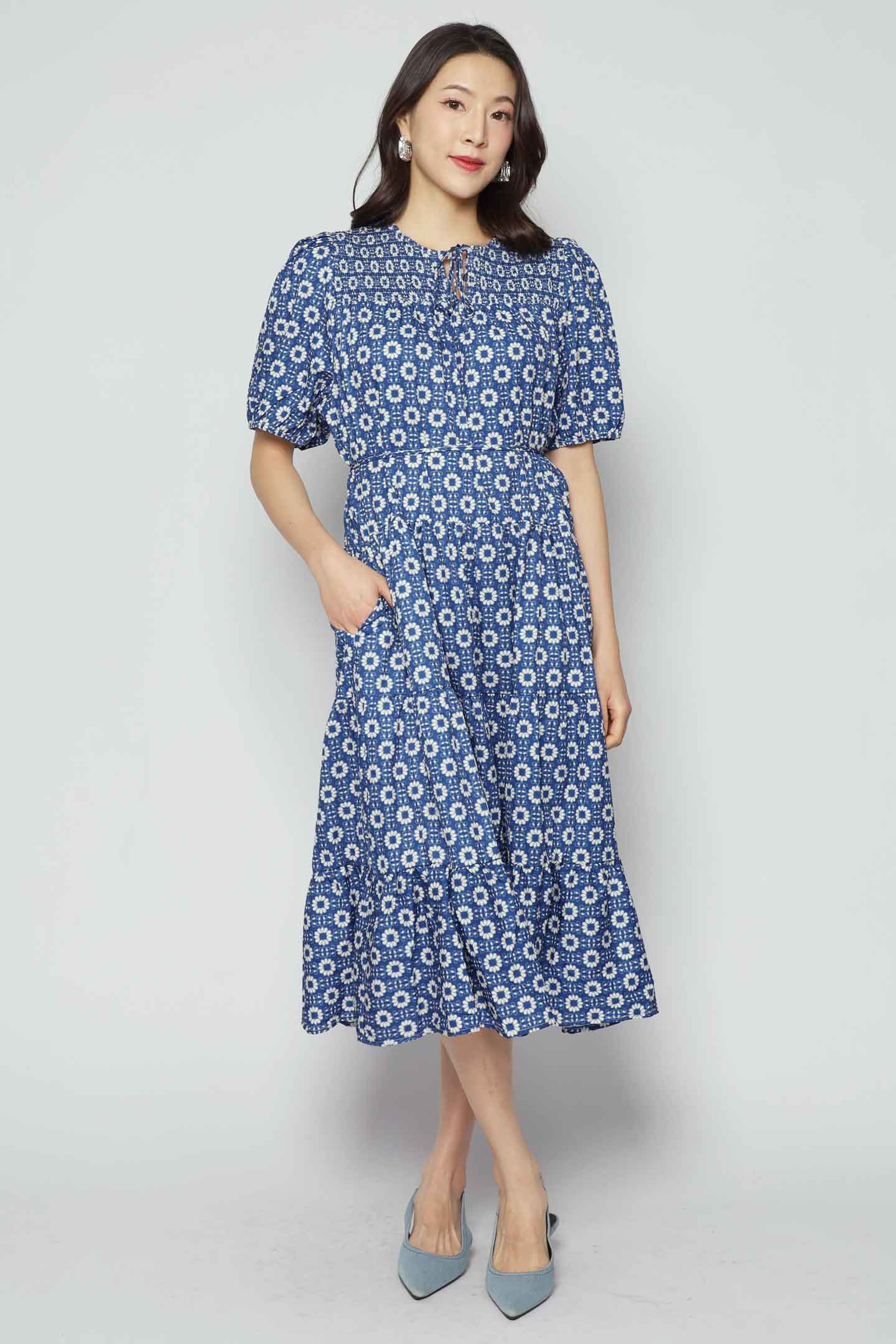 Alina Dress in Sunflower Paradise