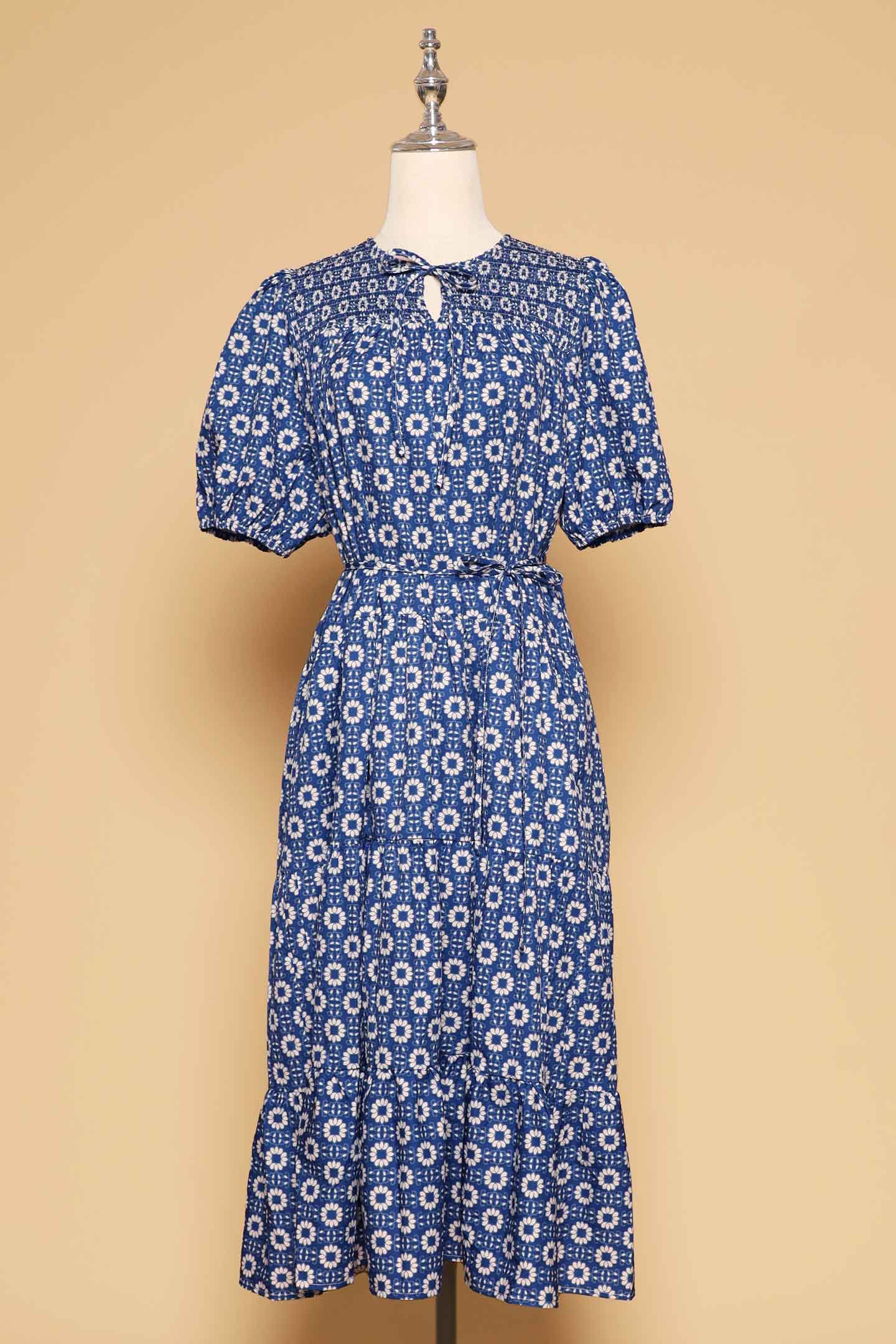 PO - Alina Dress in Sunflower Paradise