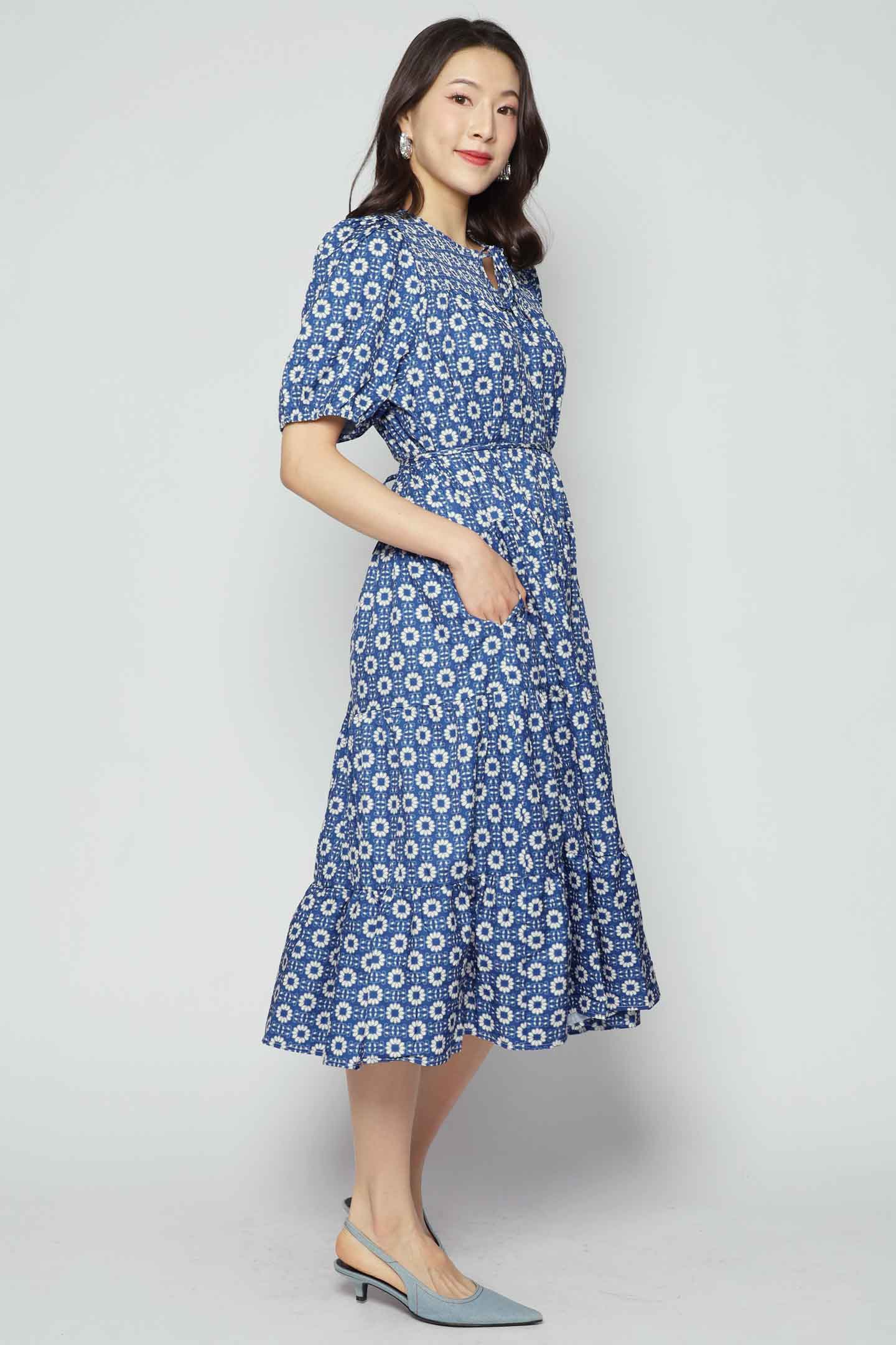 Alina Dress in Sunflower Paradise