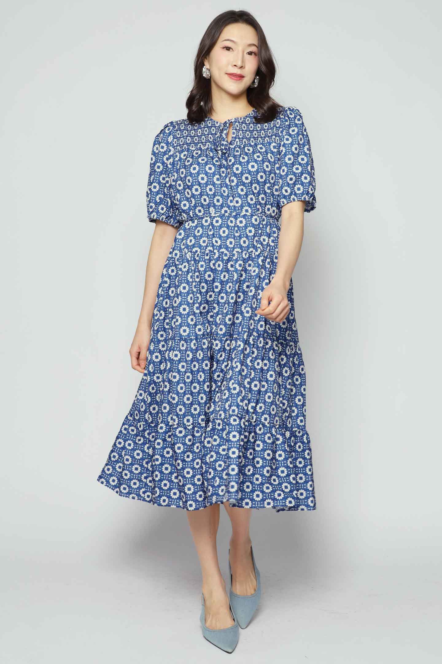 Alina Dress in Sunflower Paradise