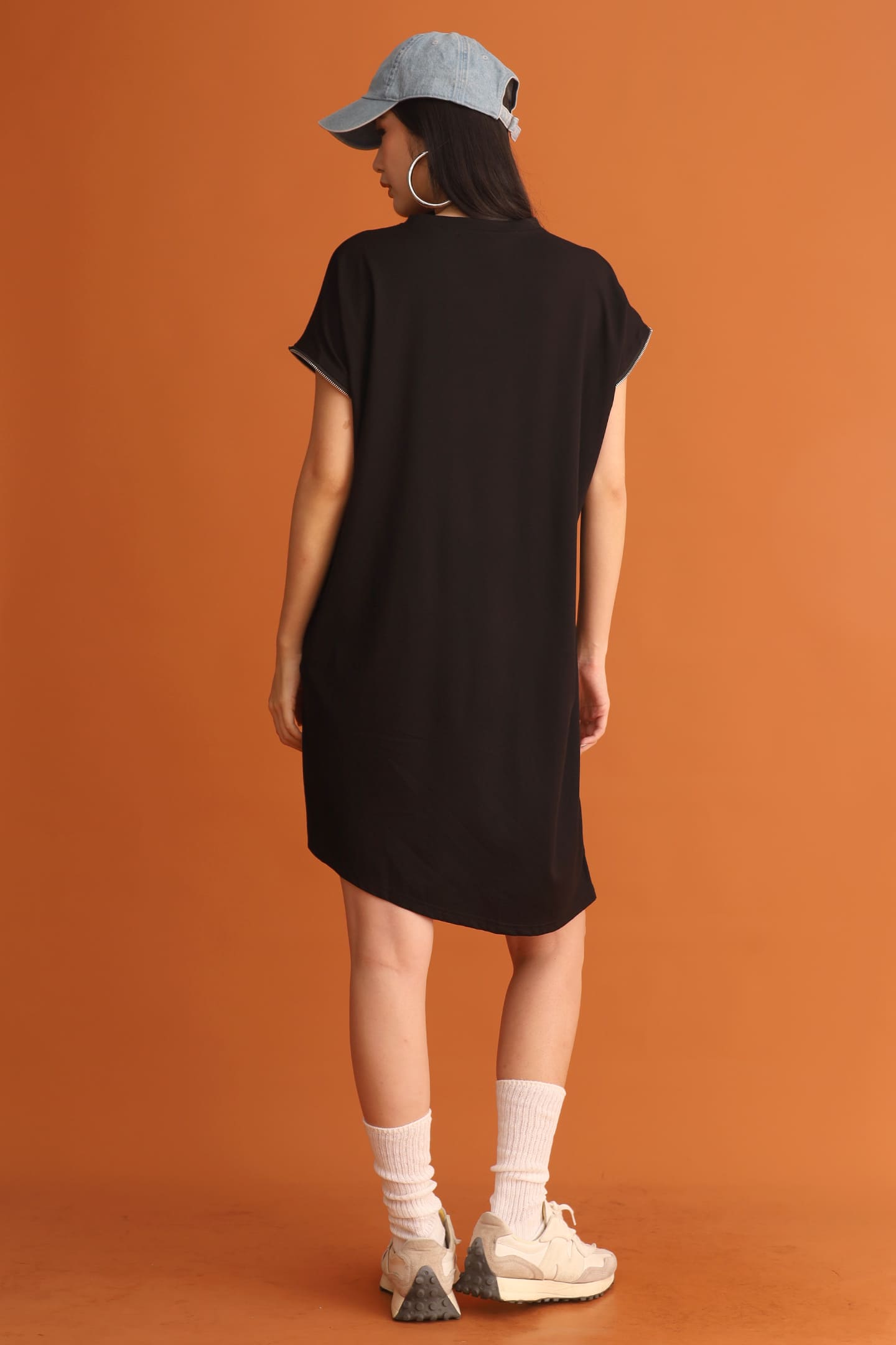 CHOSEN - All Eyes On You Zipper Dress