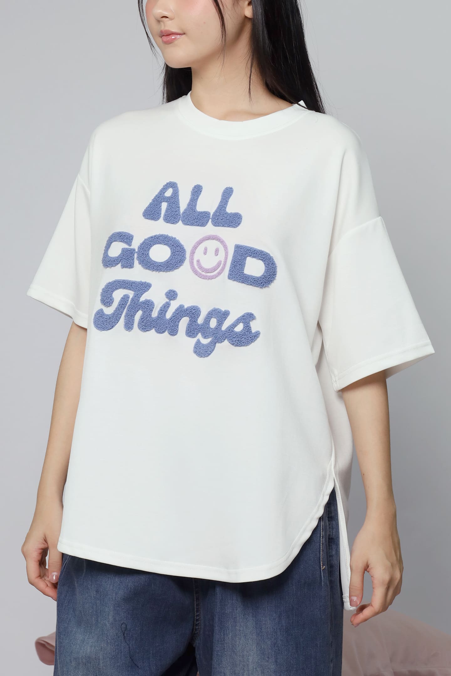 JOY - All Good Things Tee in White