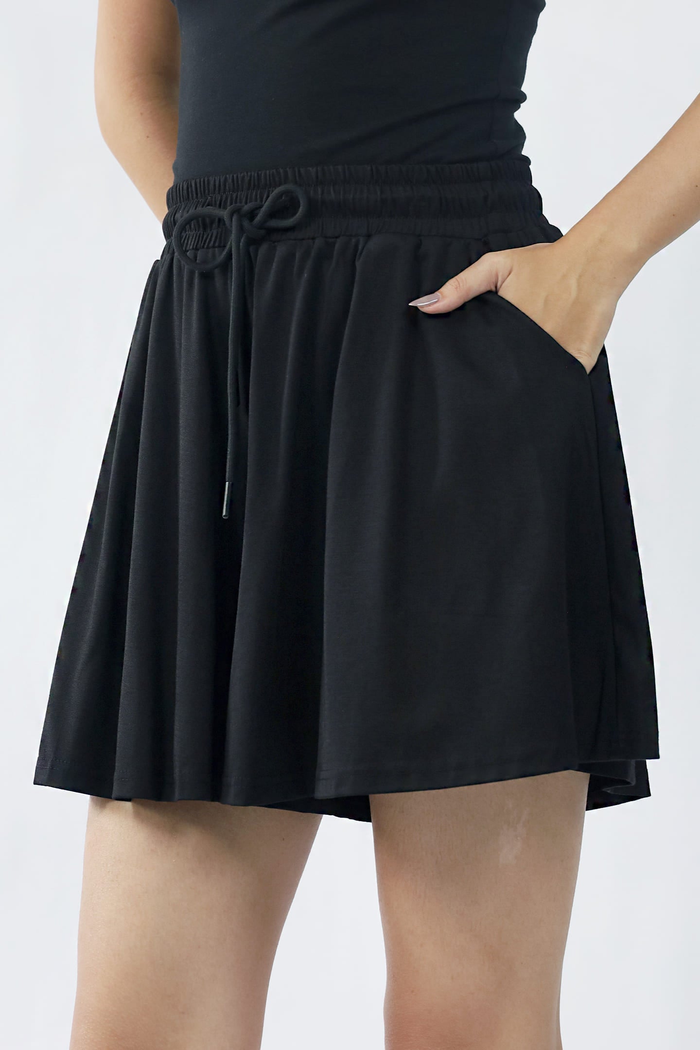 TENCEL - All Hours Shorts in Black