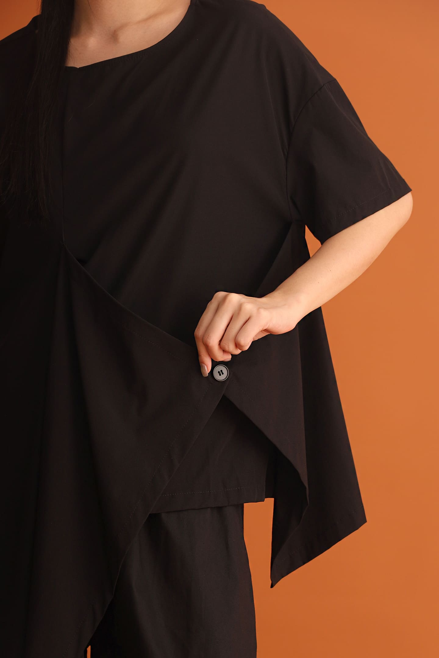 CHOSEN - All Star Side Drape Top
