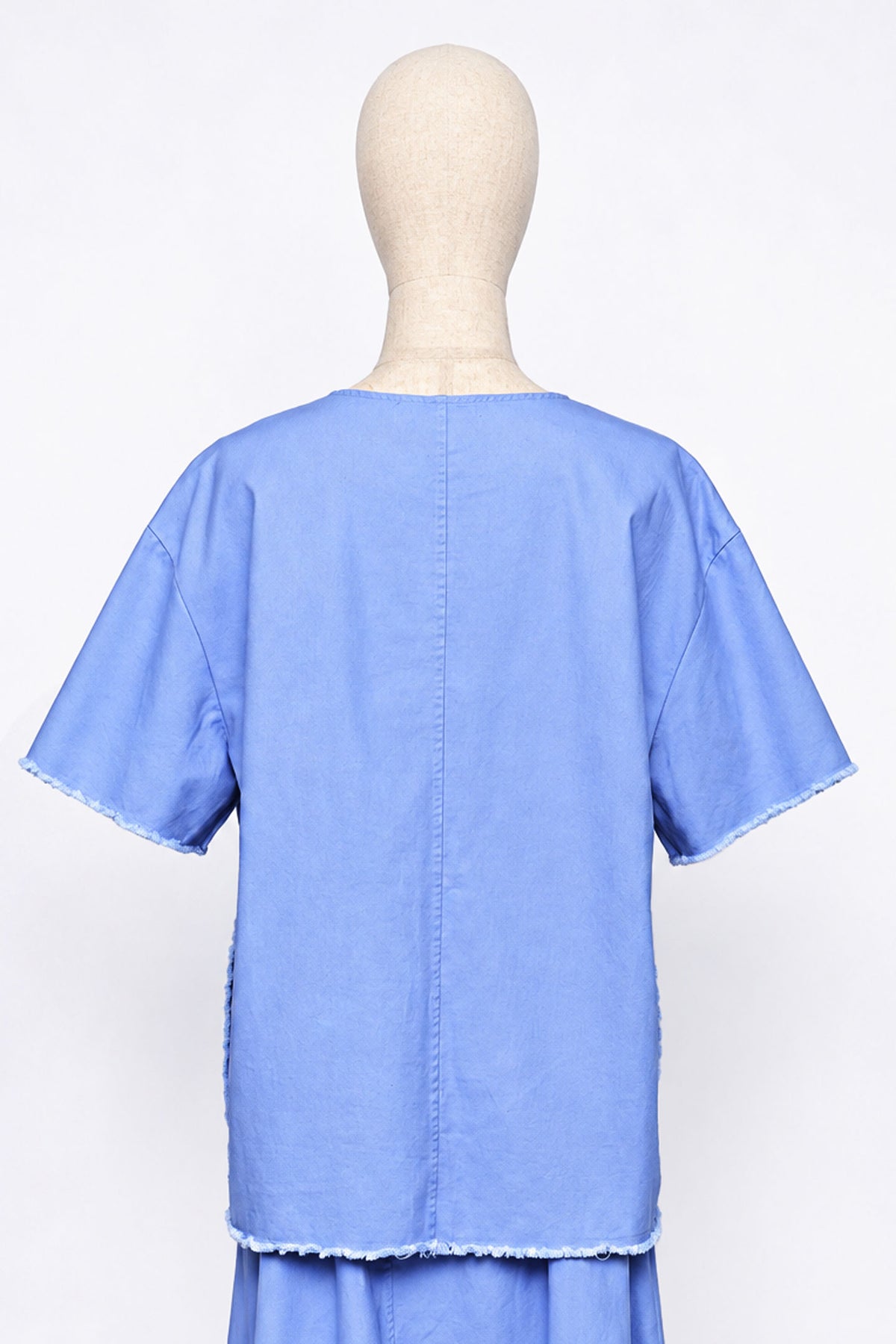 PO - Amari Denim Top in Blue