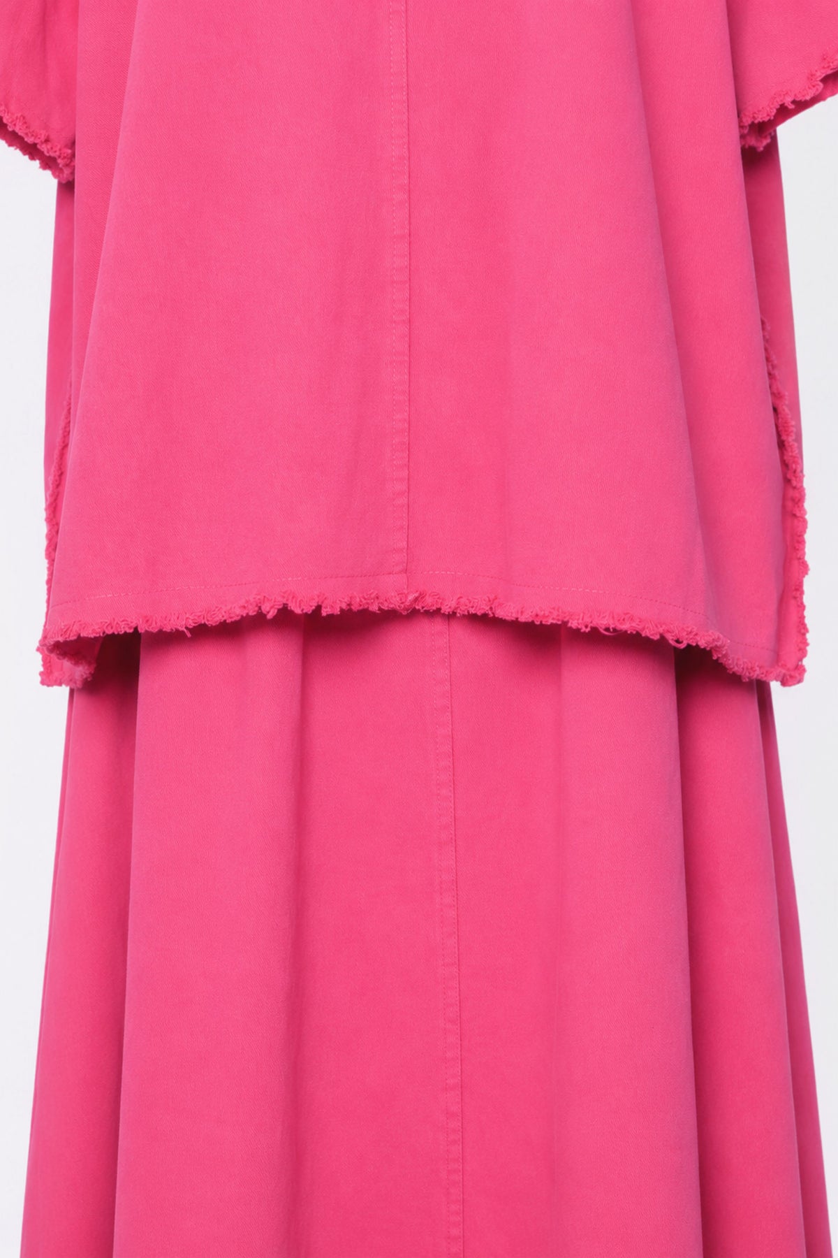 PO - Amari Denim Top in Pink