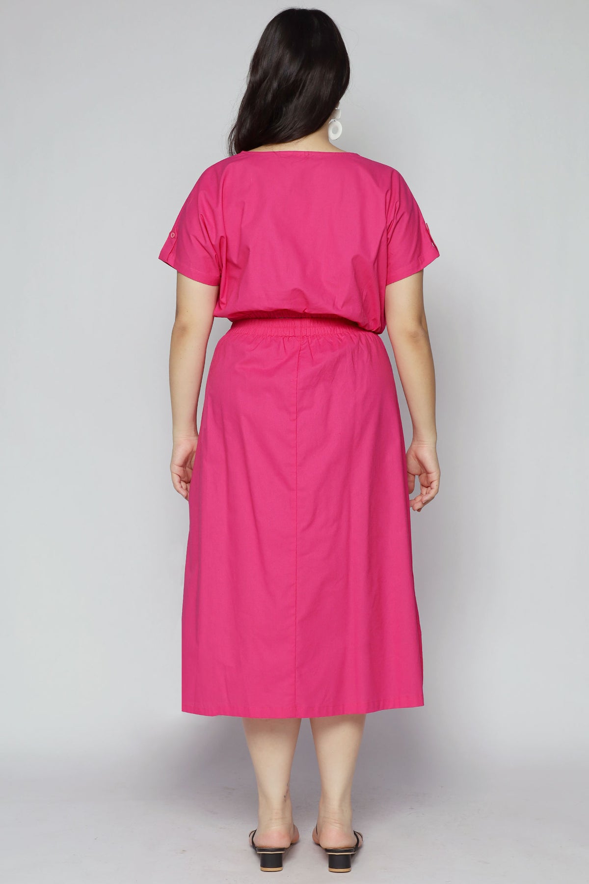 Angel 2 in 1 Skirt Set in Bloom Pink