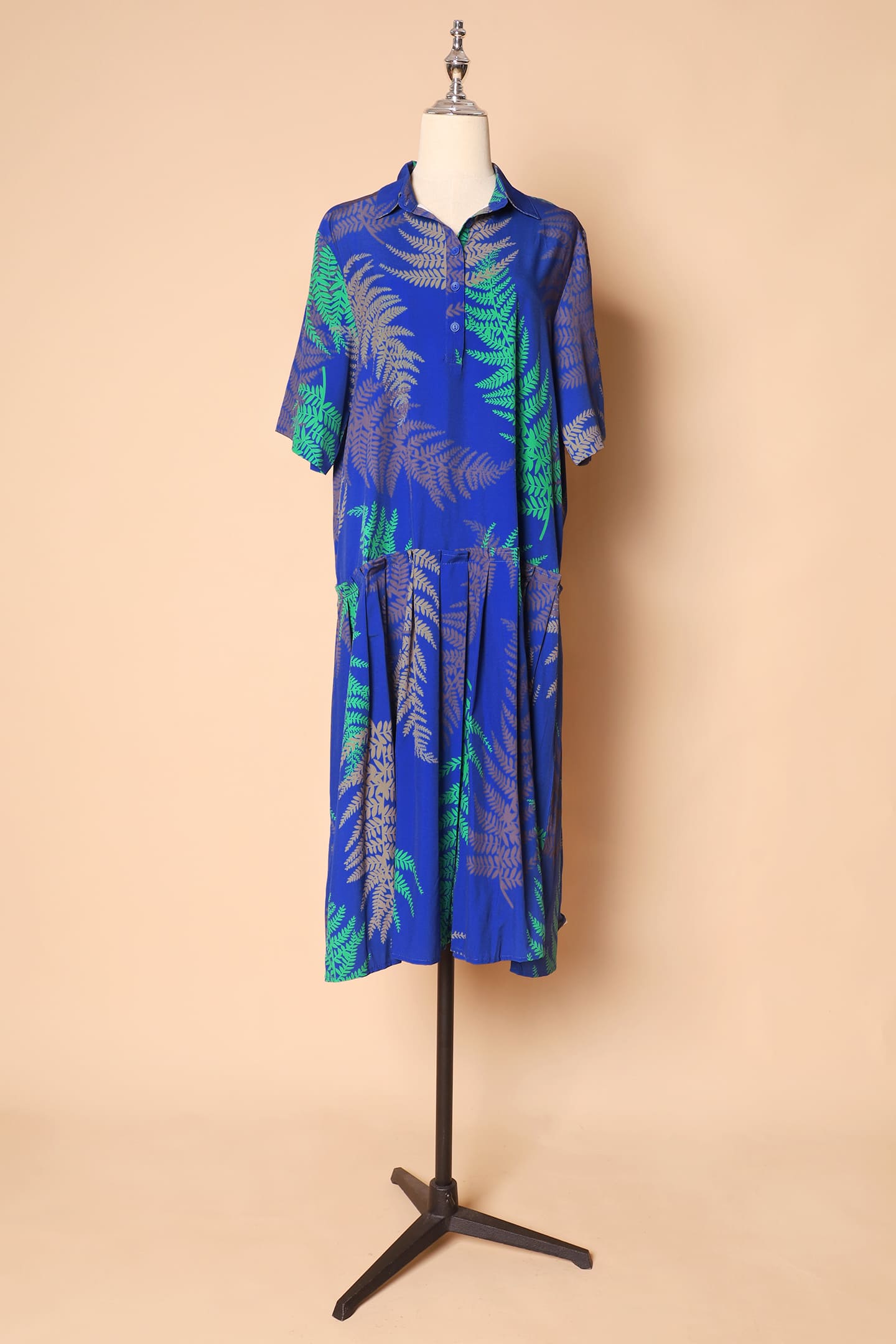 PO - Angela Dress in Green Fern