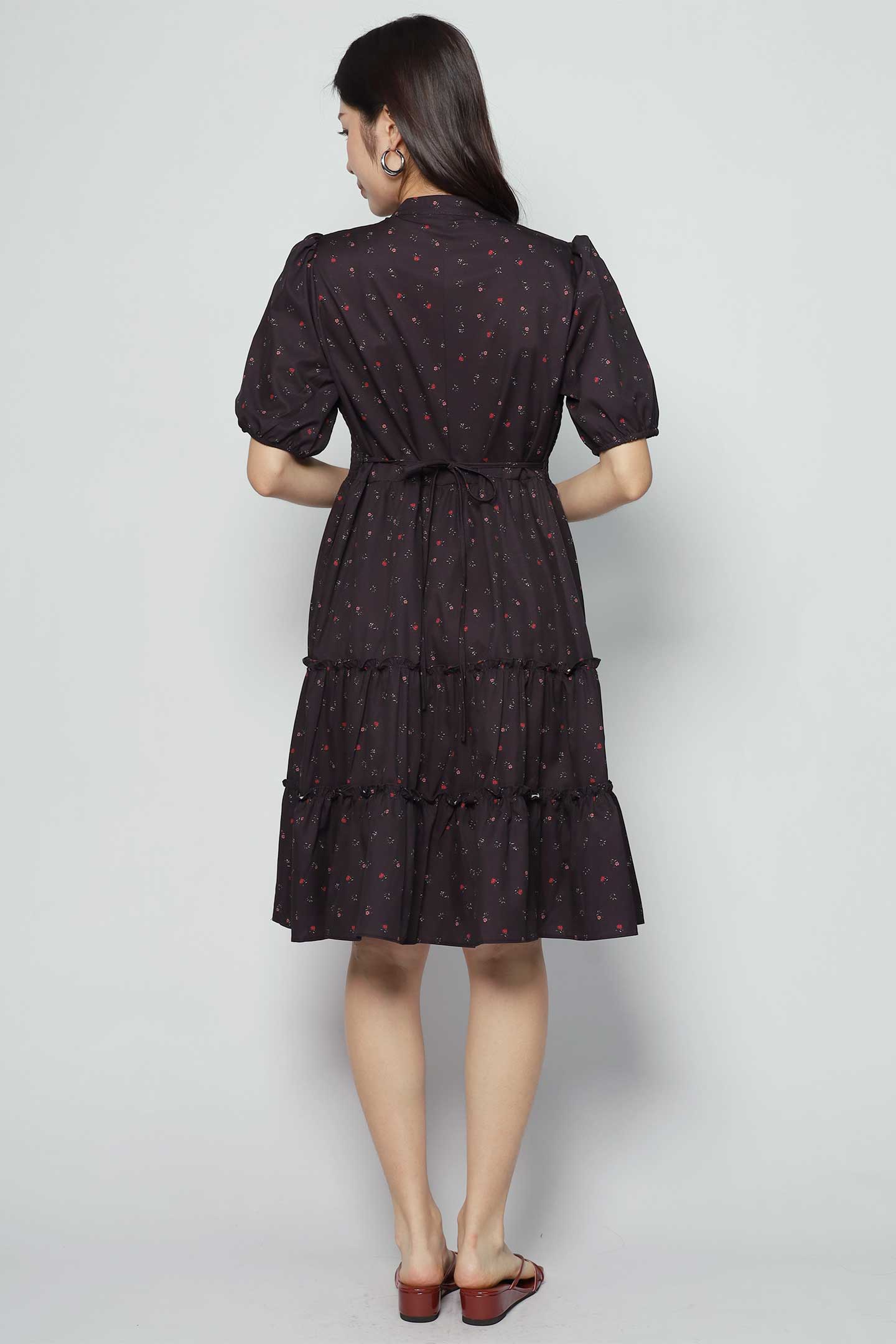 Ariel Dress in Baby Thistle