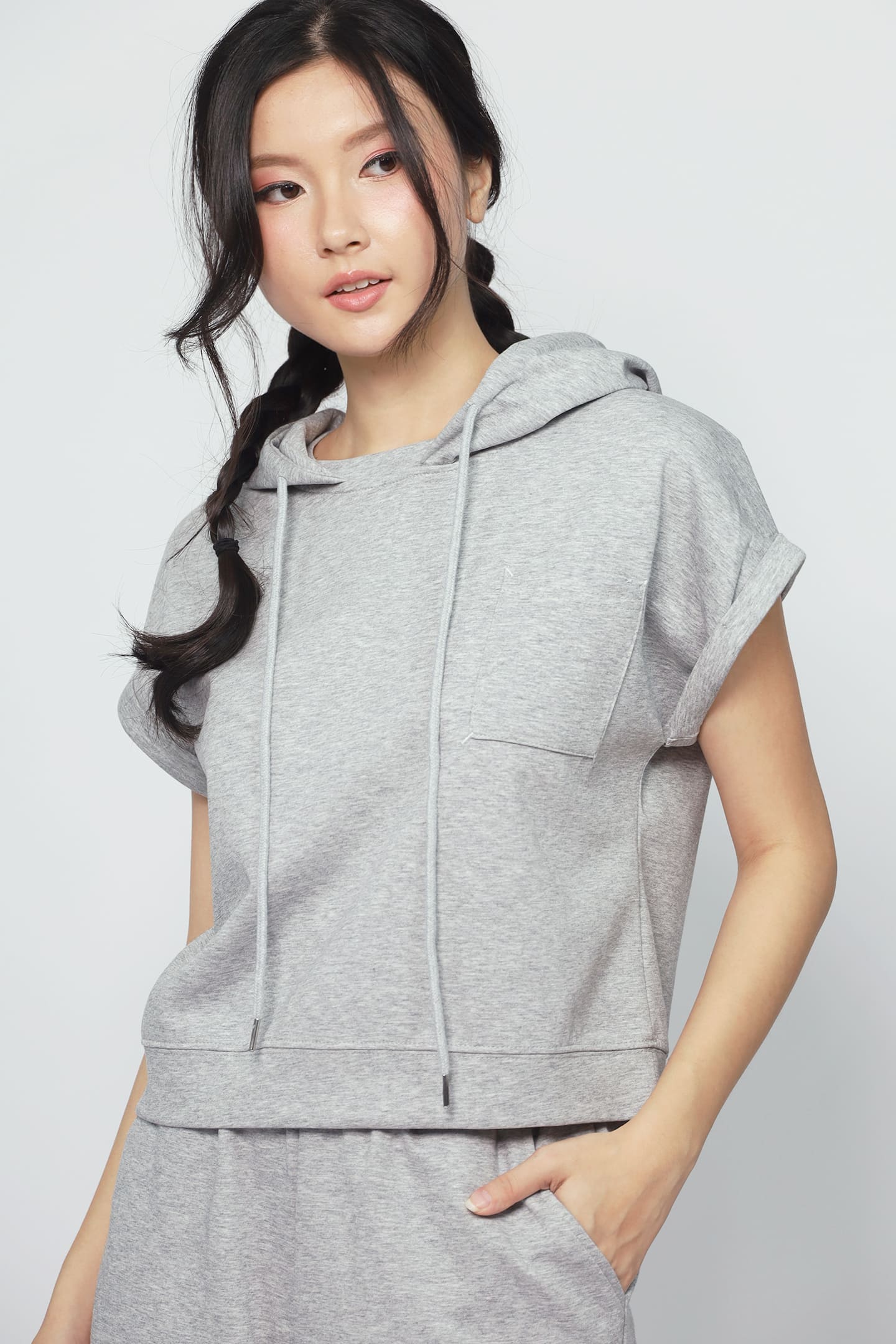JOY - Arlo 2 in 1 Hoodie Top and Shorts Set