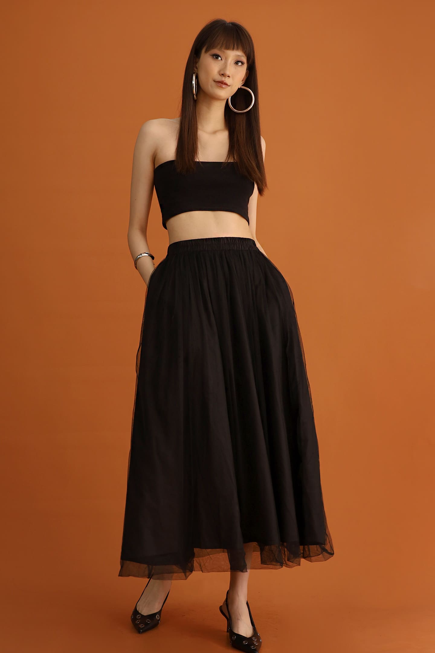 CHOSEN - Asami Mesh Skirt