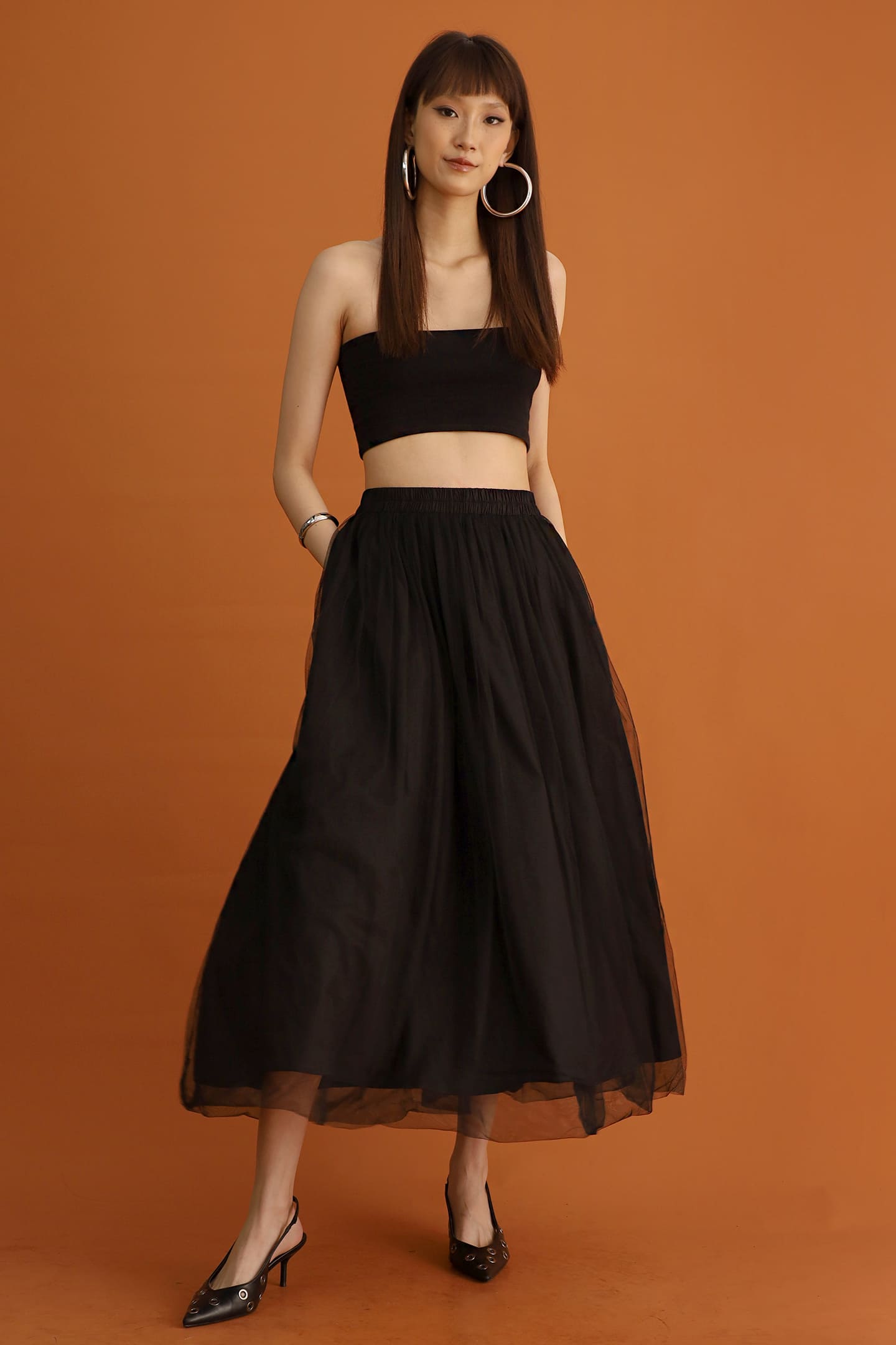 CHOSEN - Asami Mesh Skirt