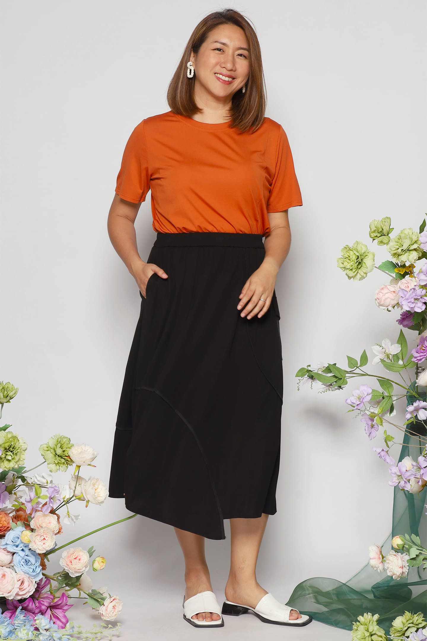 Asher Skirt in Black