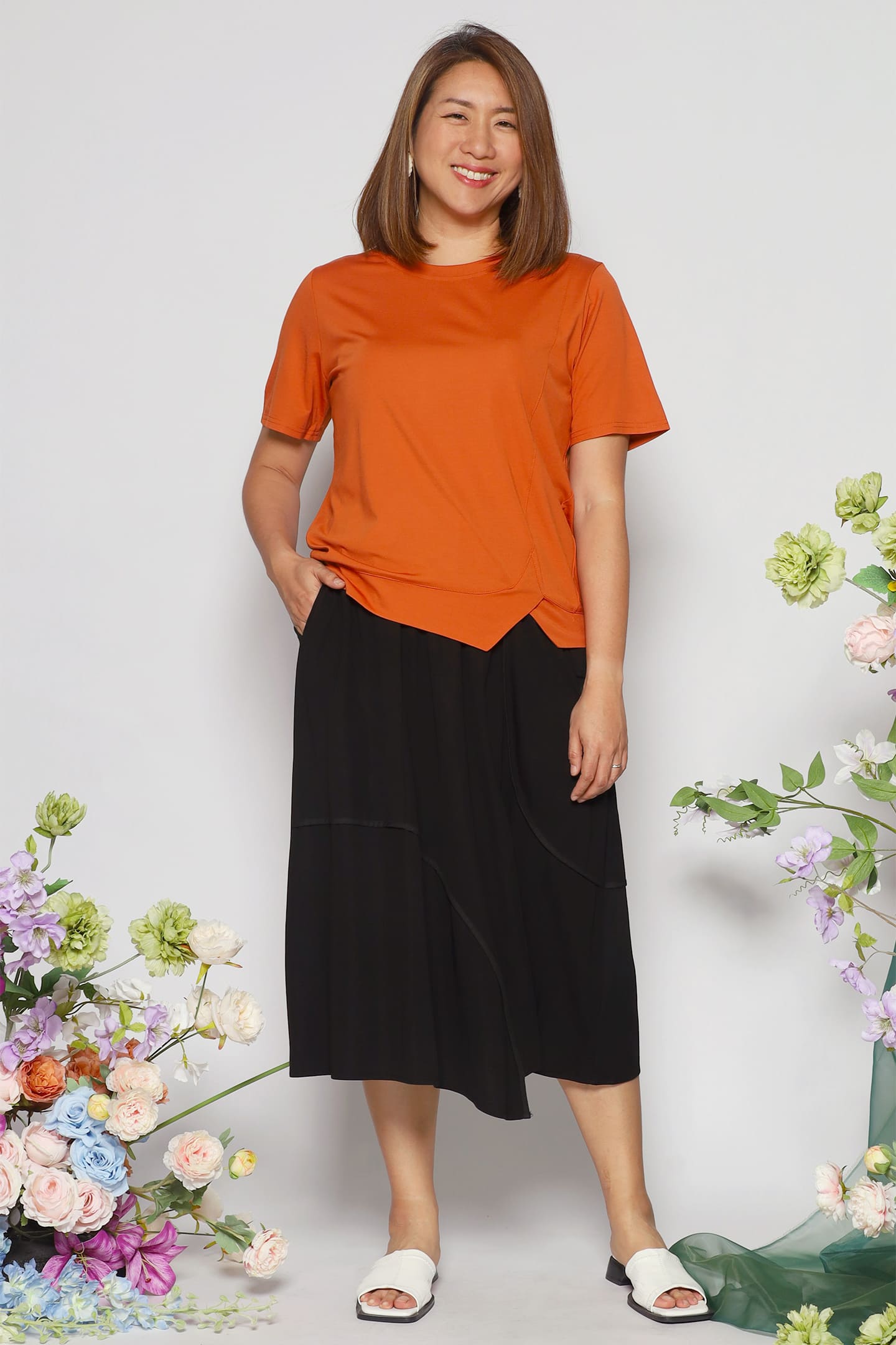 Asher Skirt in Black