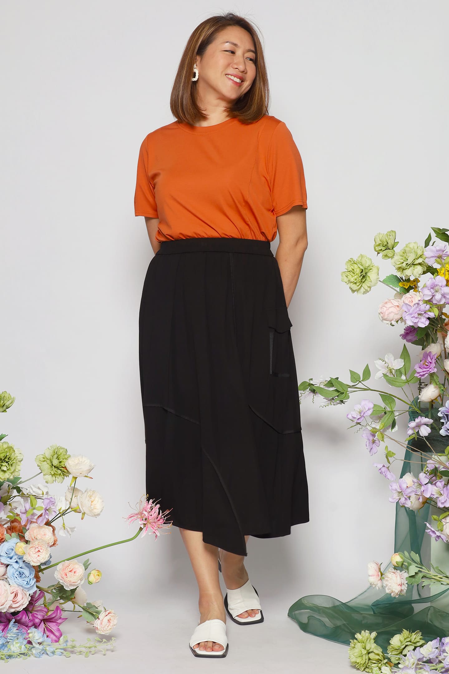 Asher Skirt in Black