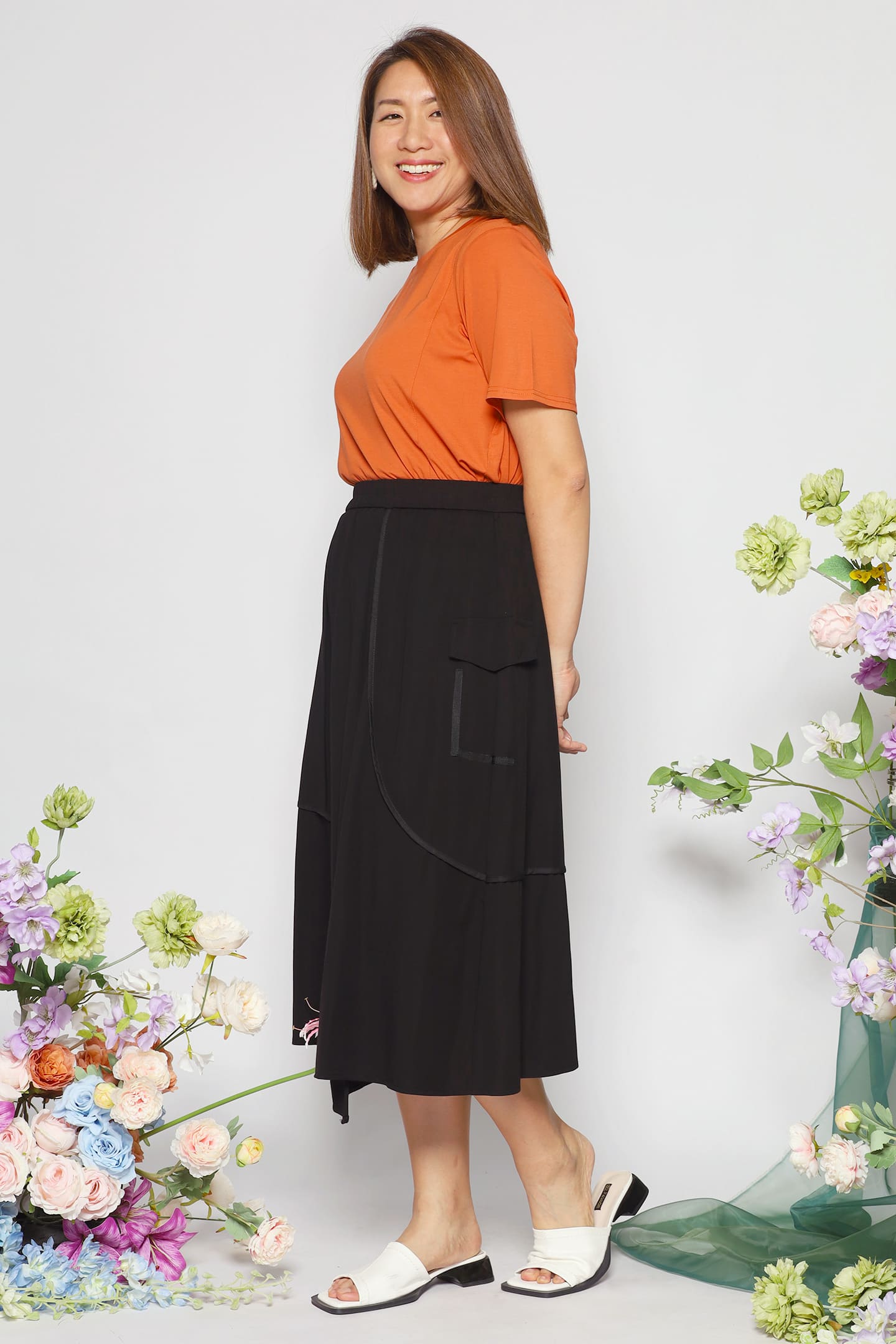 Asher Skirt in Black