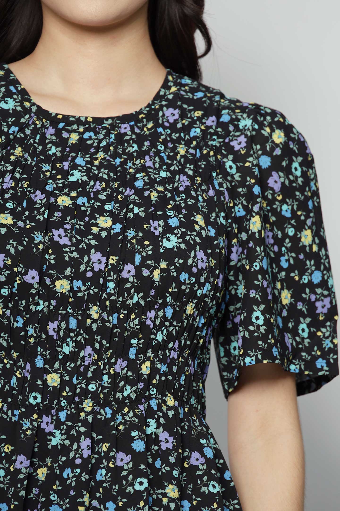 Astha Dress in Dainty Flower