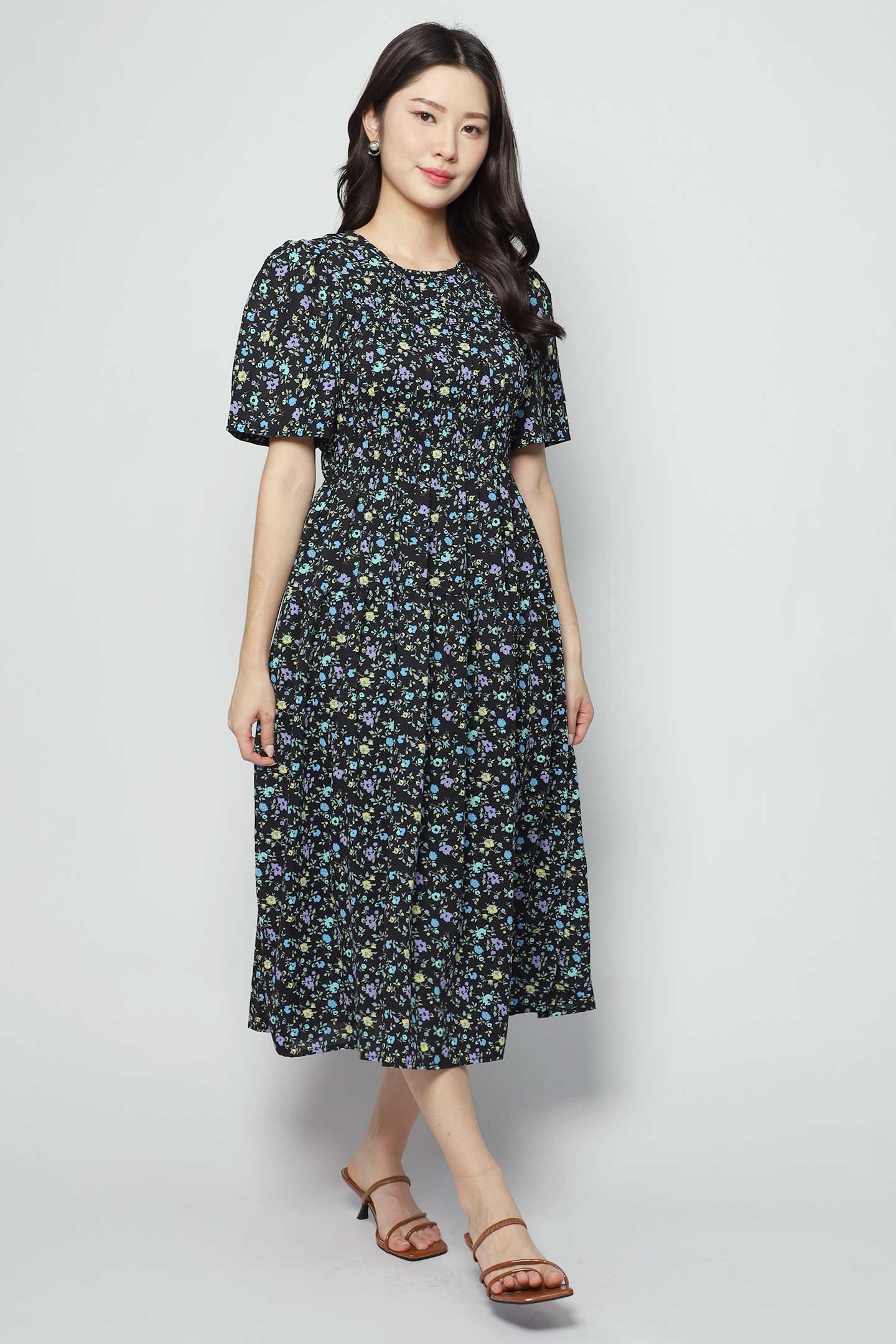 Astha Dress in Dainty Flower