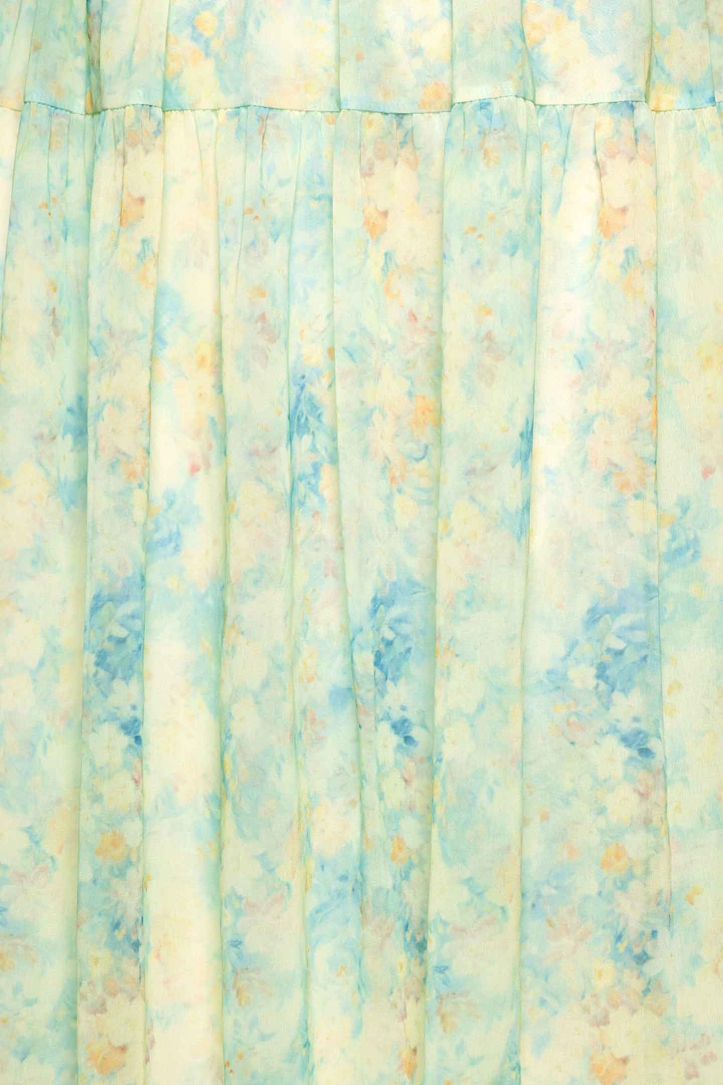 PO - Astha Dress in Green Bloom Affair