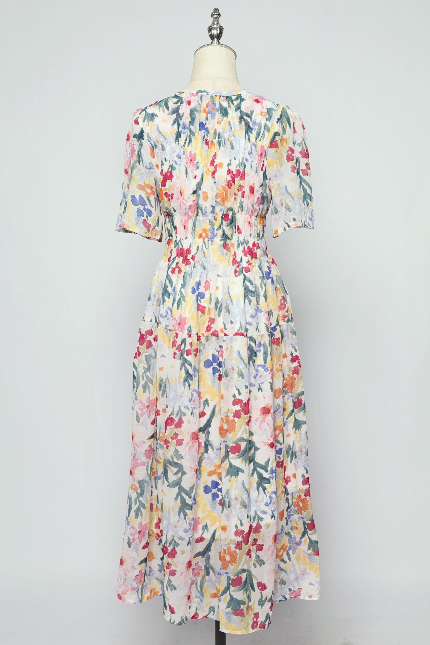 PO - Astha Dress in Monet Garden