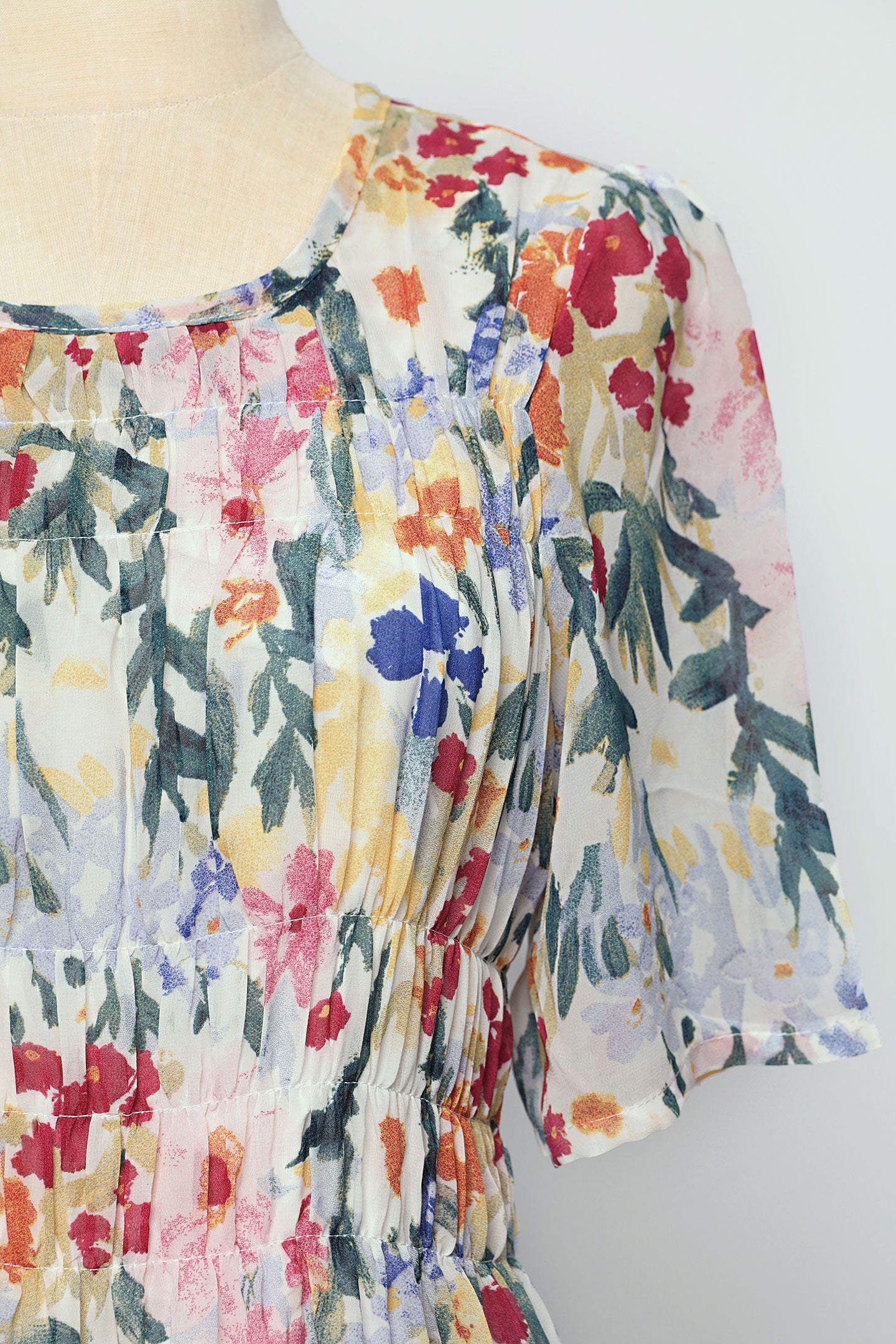 PO - Astha Dress in Monet Garden