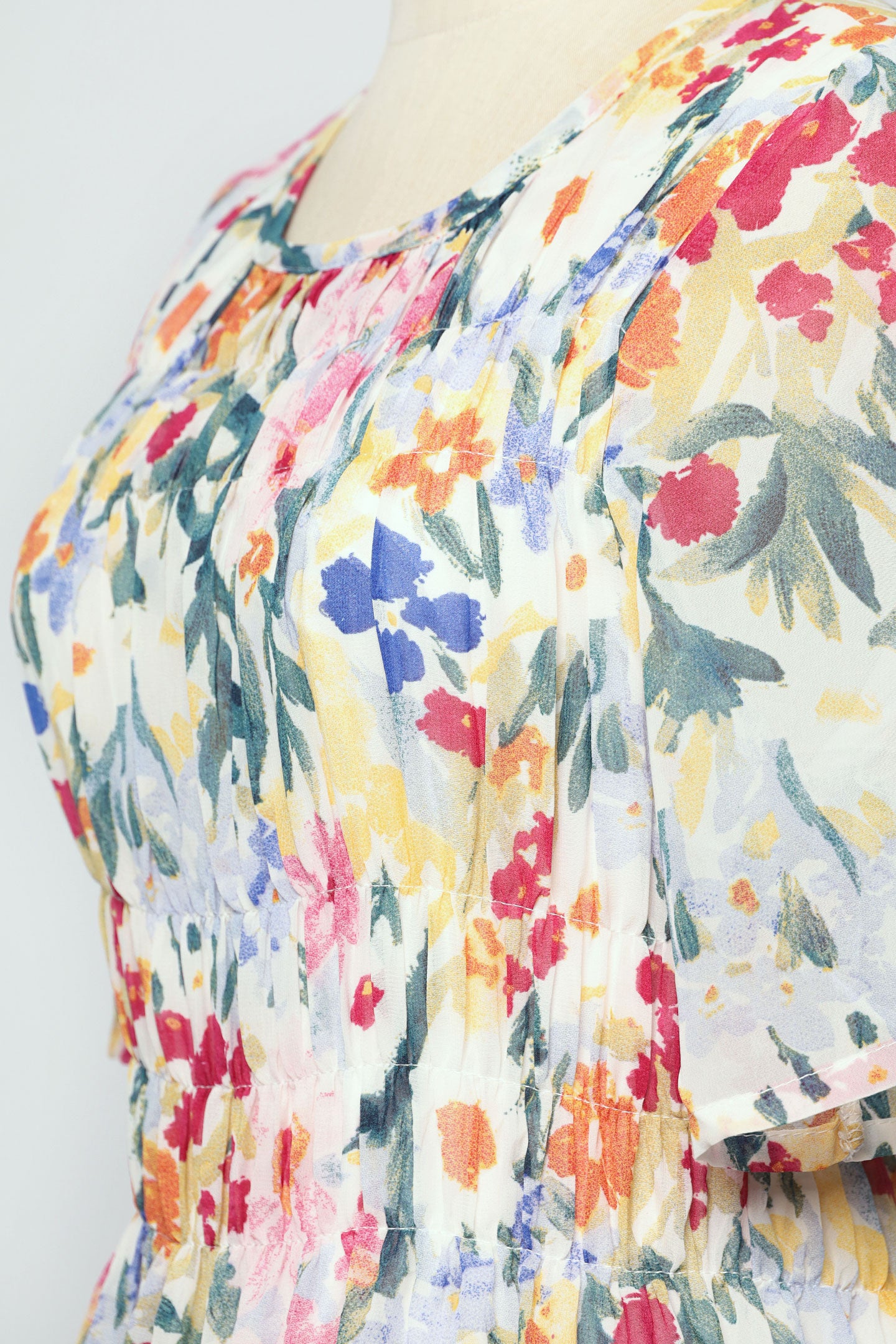 PO - Astha Dress in Monet Garden