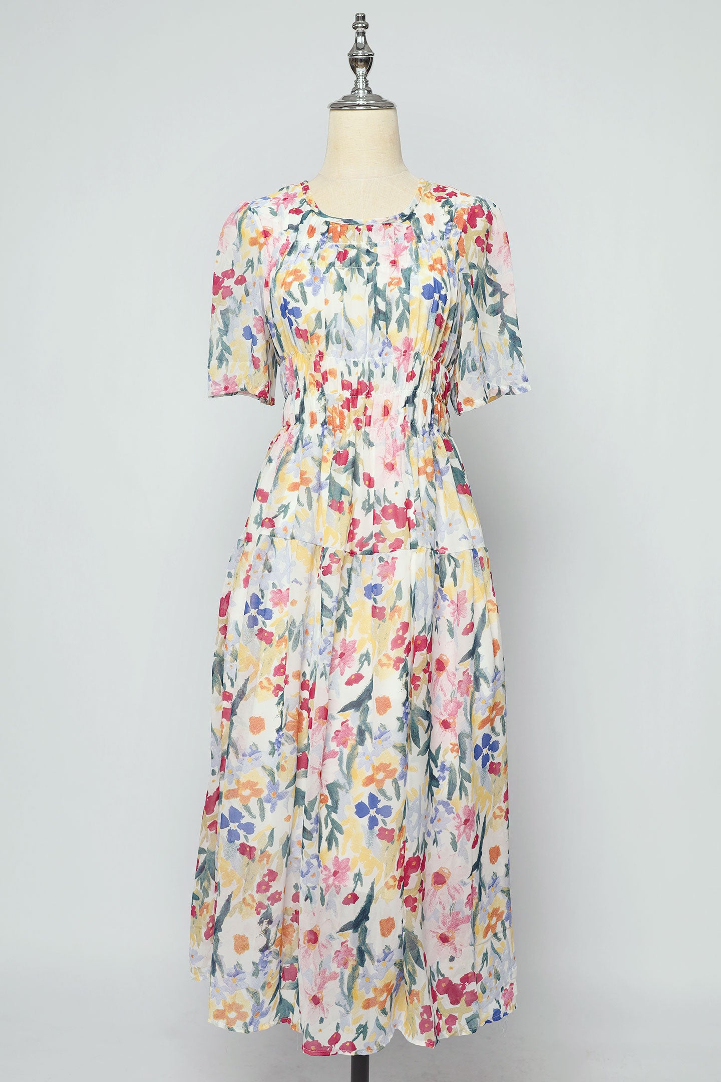 PO - Astha Dress in Monet Garden