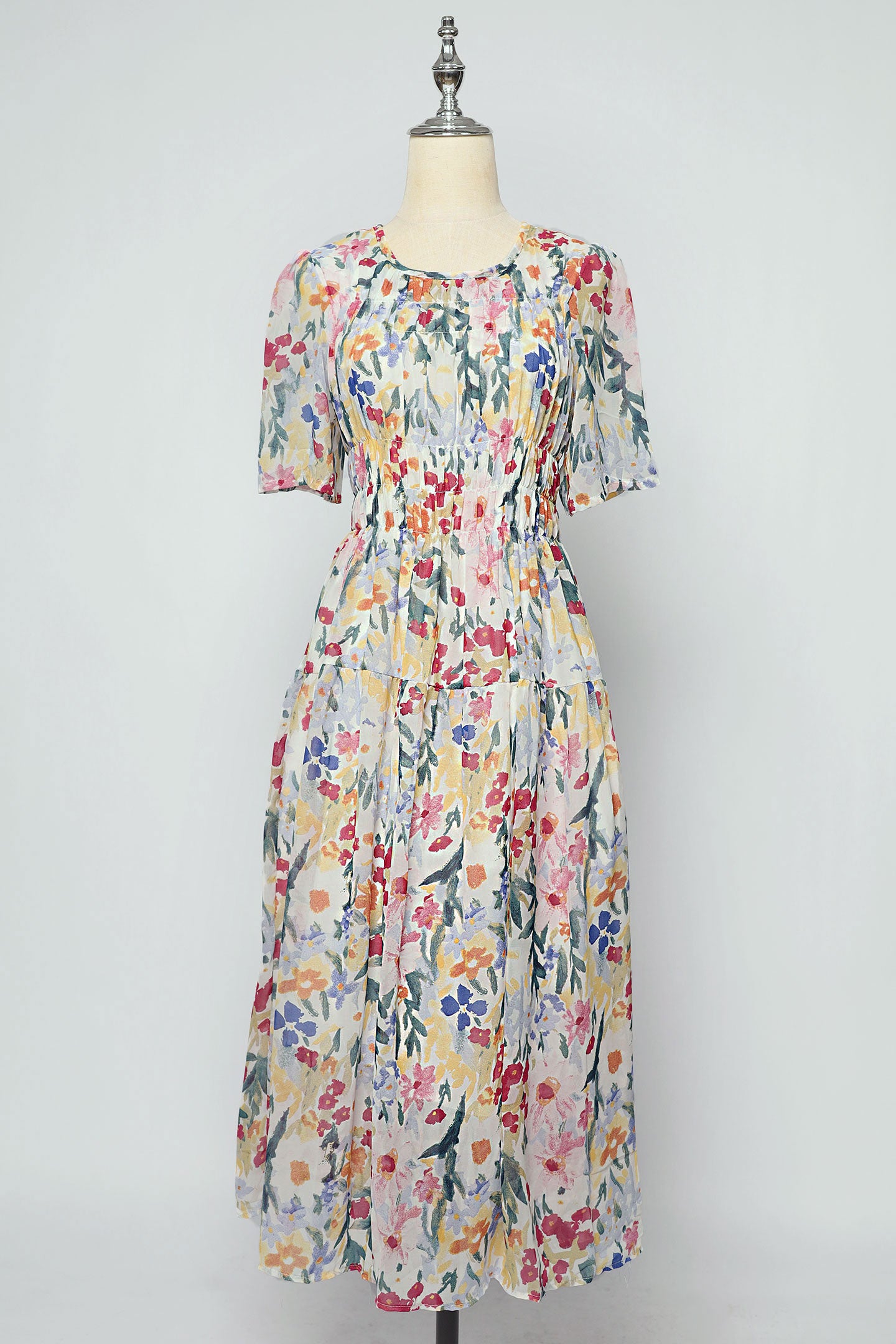 PO - Astha Dress in Monet Garden
