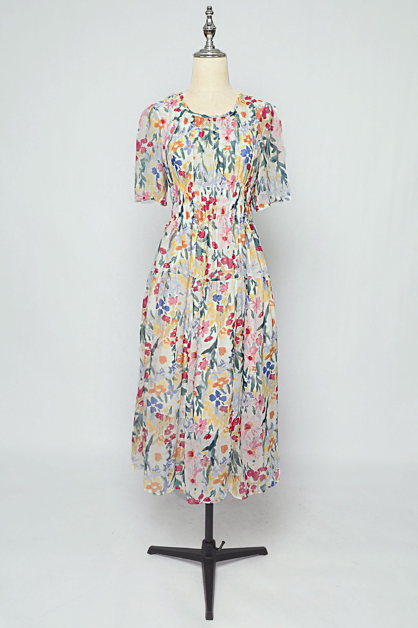 PO - Astha Dress in Monet Garden