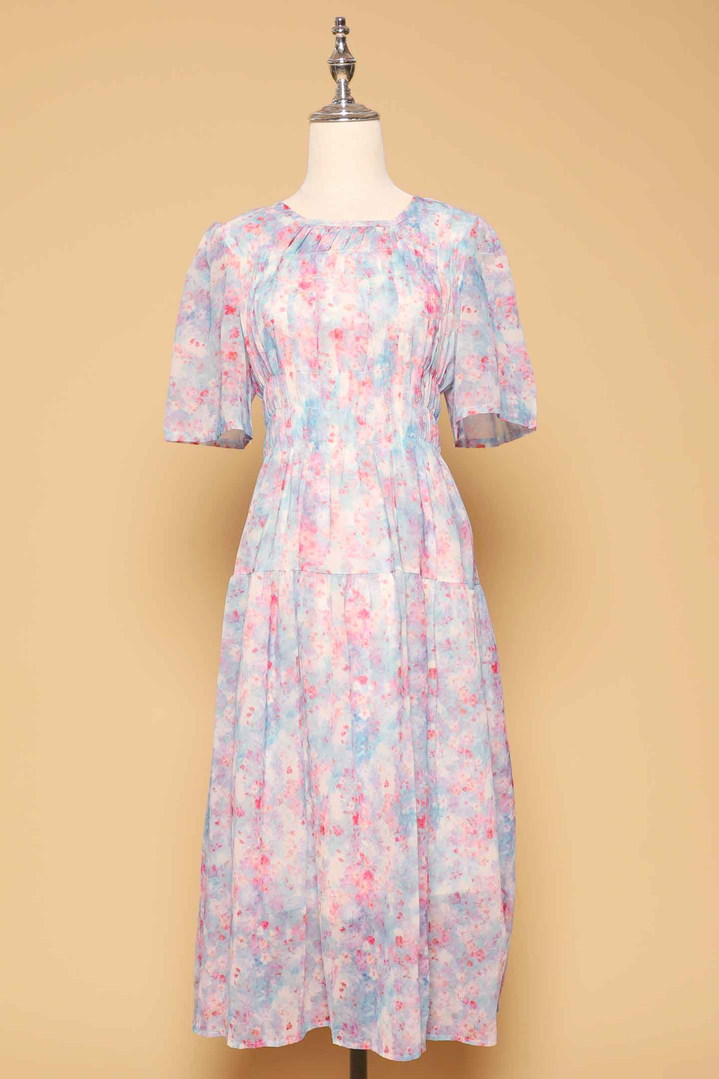 PO - Astha Dress in Pink Bloom Affair