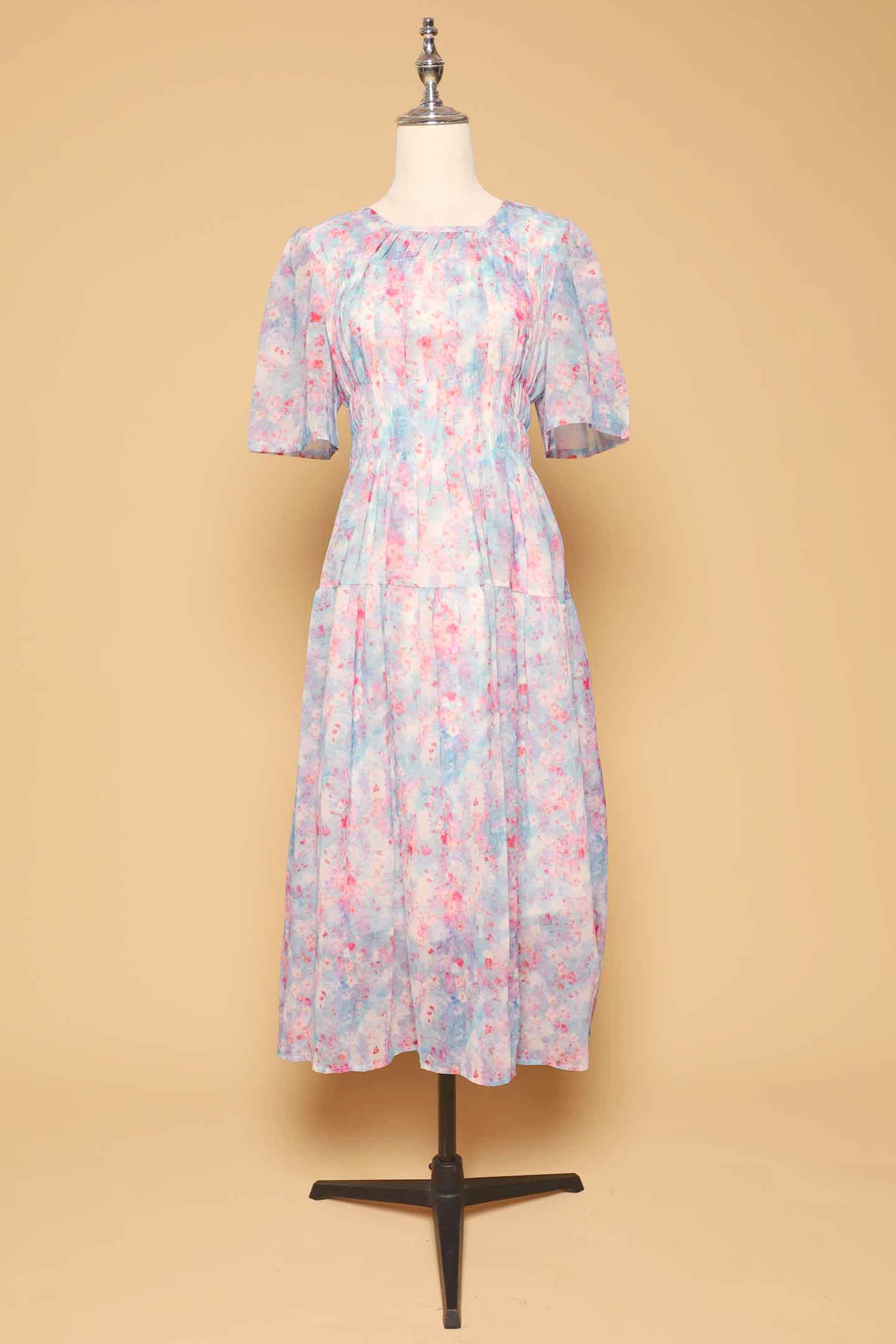 PO - Astha Dress in Pink Bloom Affair