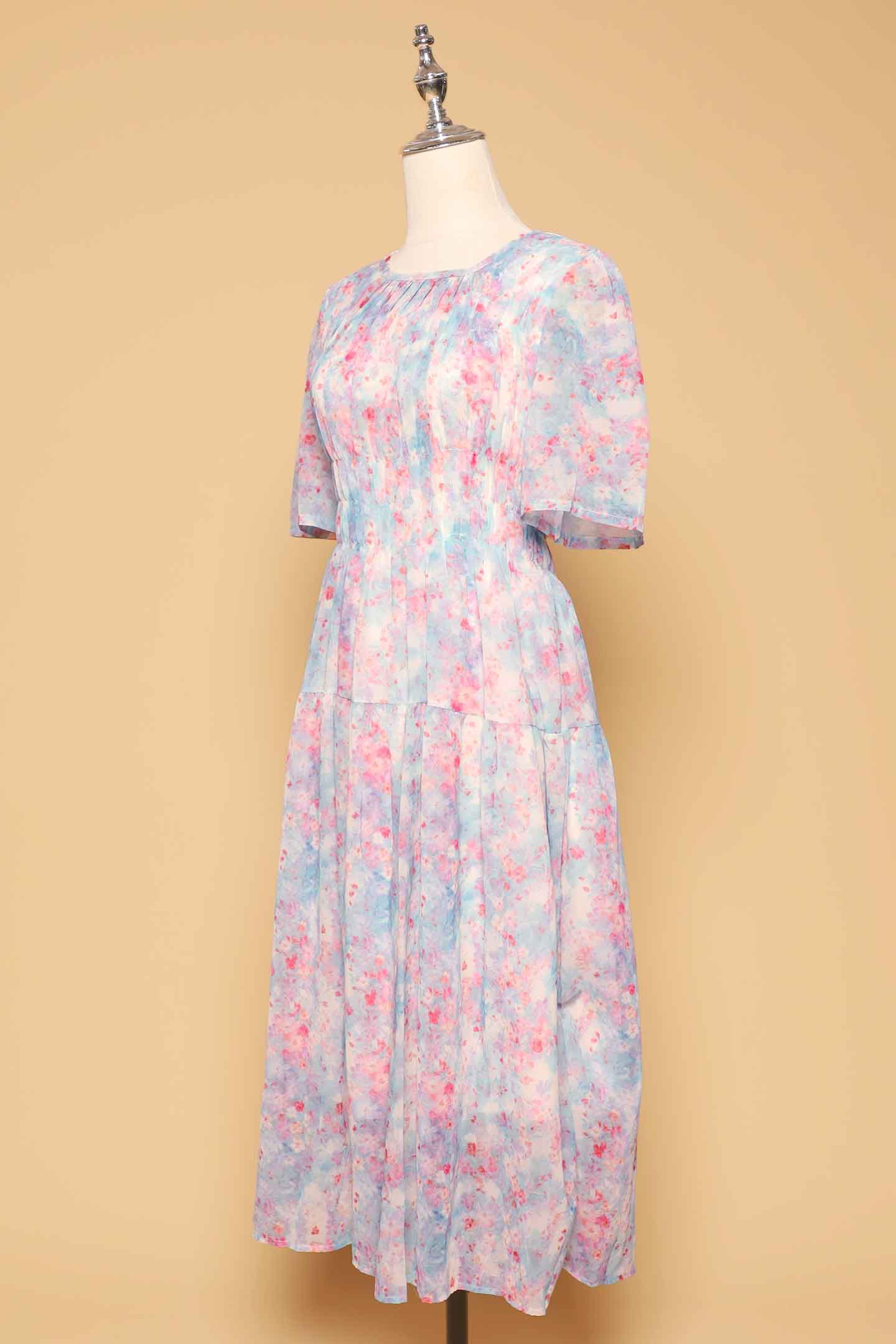 PO - Astha Dress in Pink Bloom Affair