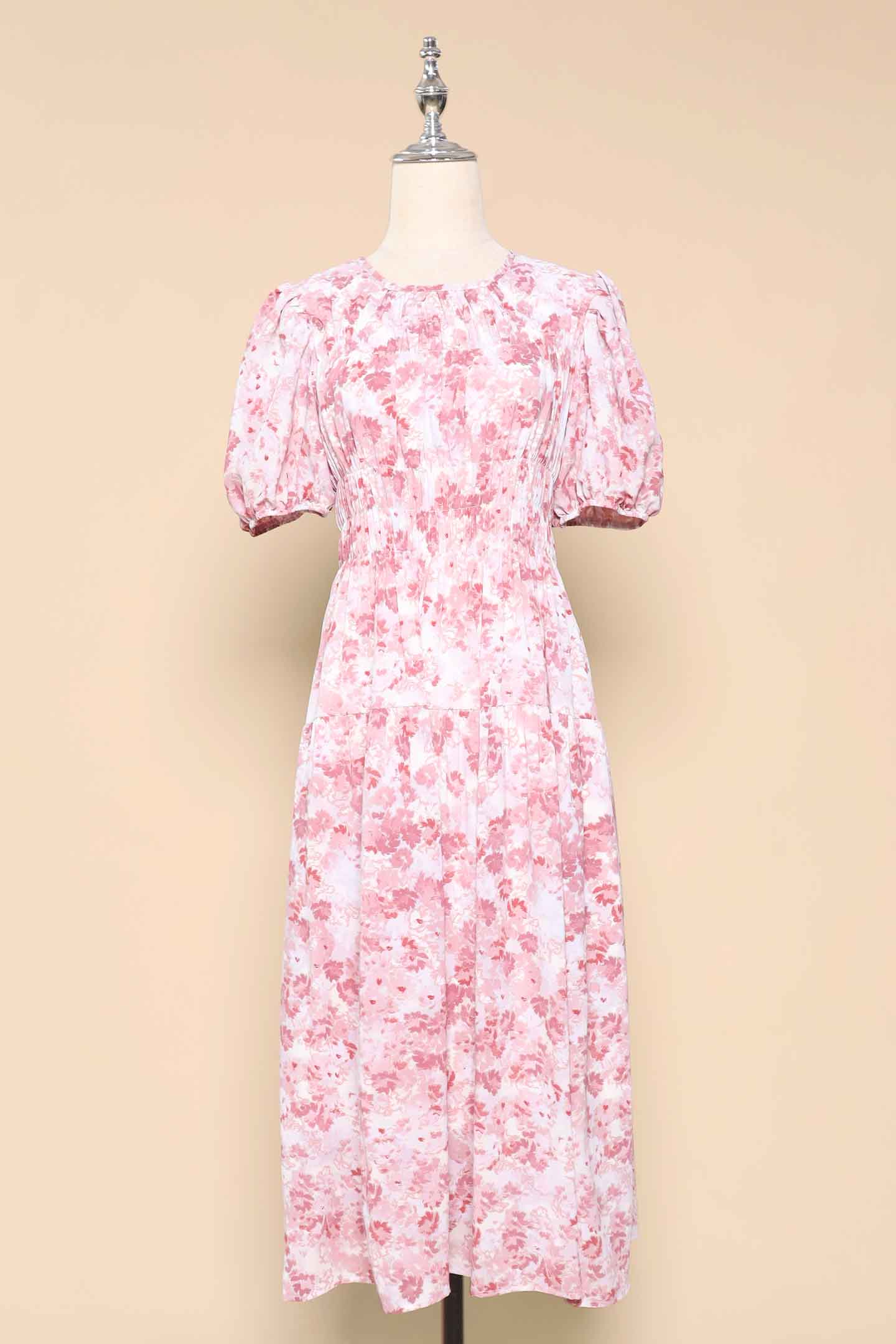 PO - Astha Dress in Pink Lover's Garden