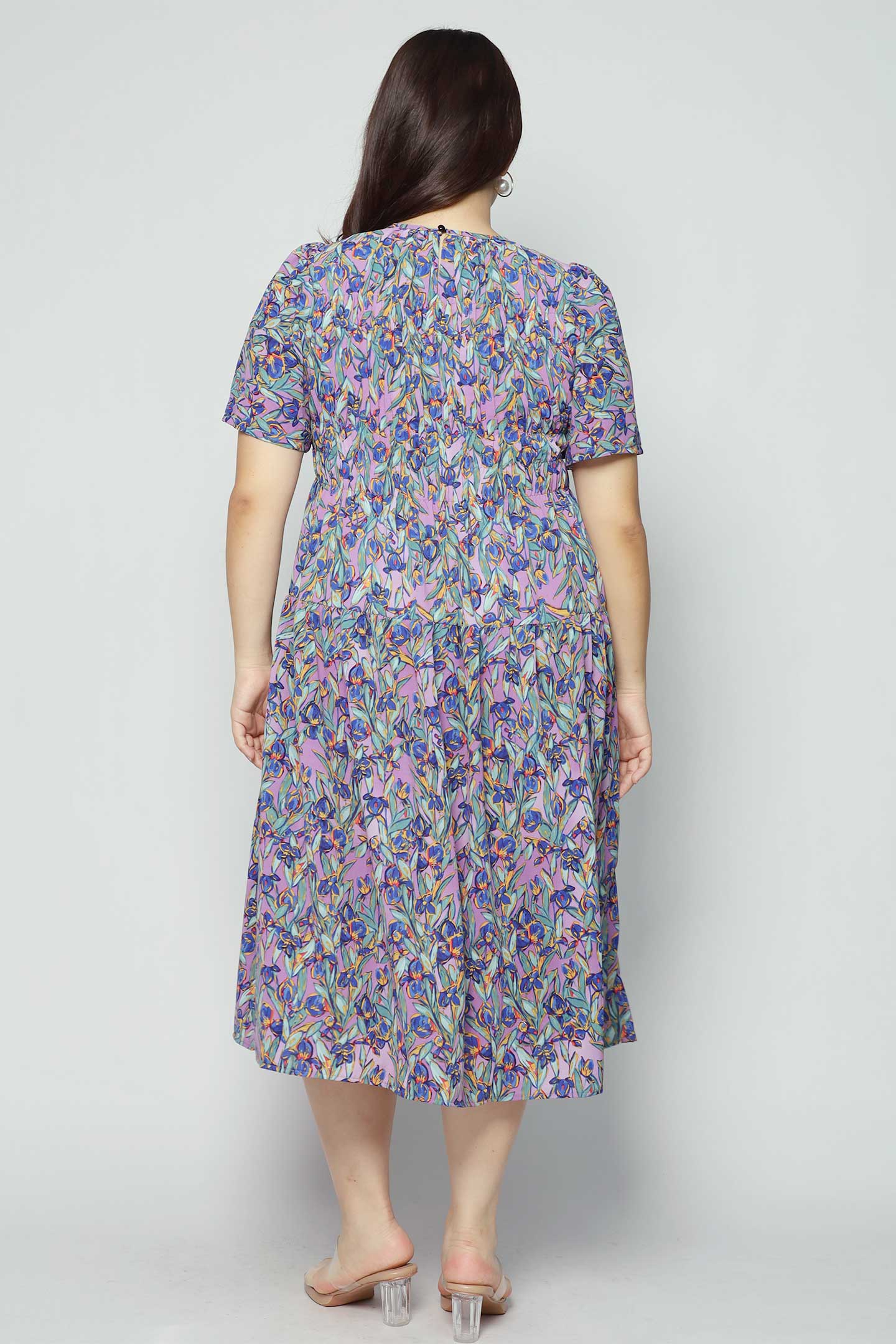Astha Dress in Purple Delight