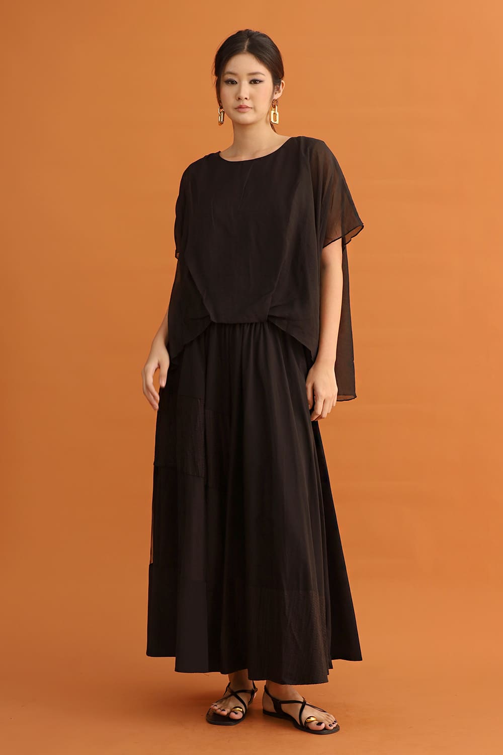 CHOSEN - Atlas Mesh Top in Black